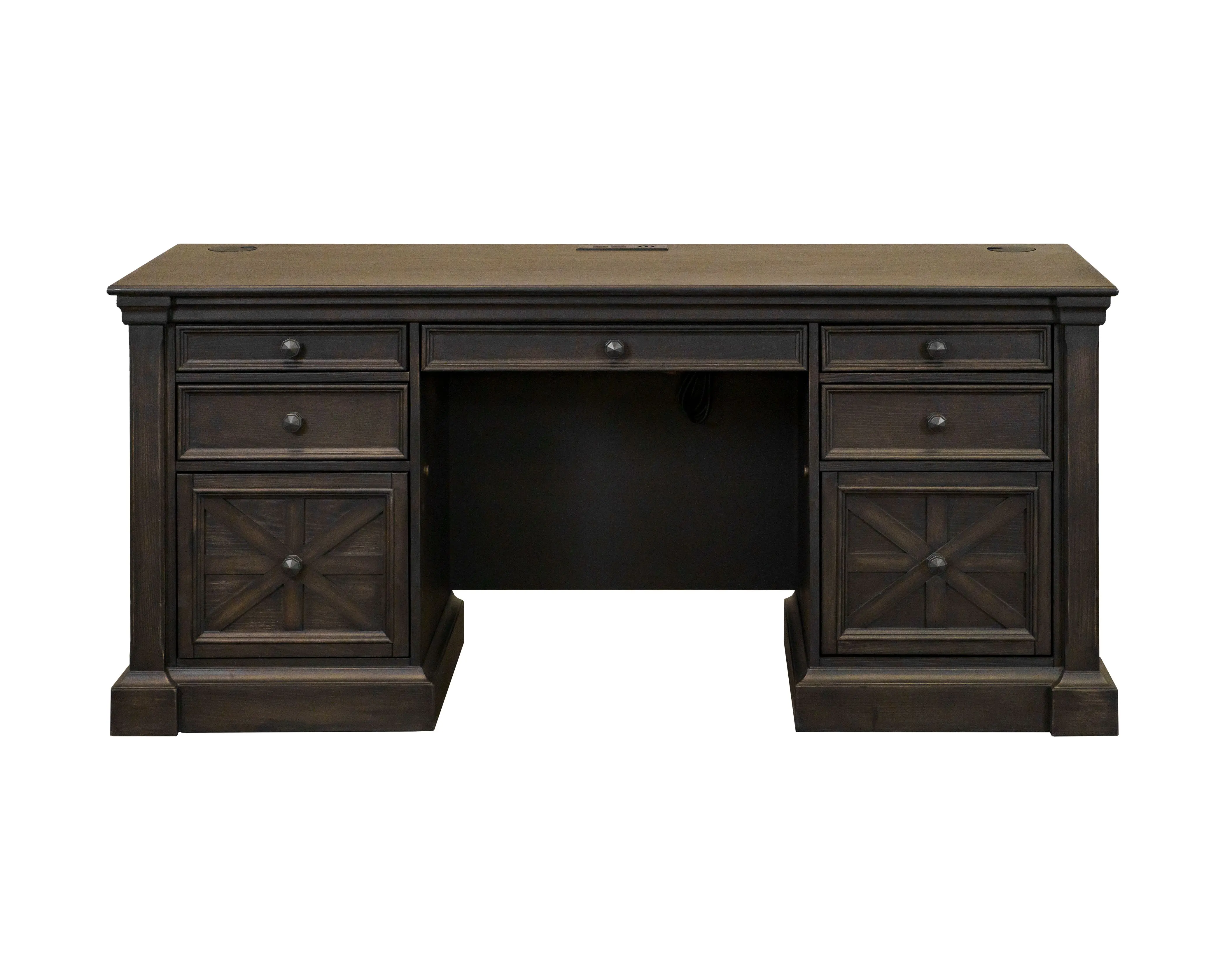 Kingston Dark Brown Credenza-1