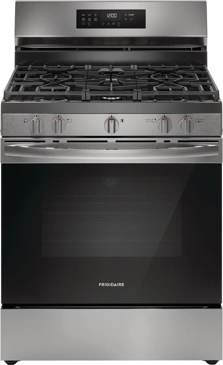 FCRG3083AS Frigidaire 5.1 Cu Ft Single Oven Gas Range - Stainless Steel-1