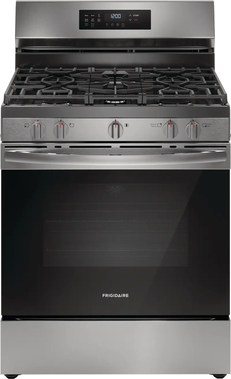 Frigidaire 5.1 Cu Ft Single Oven Gas Range - Stainless Steel