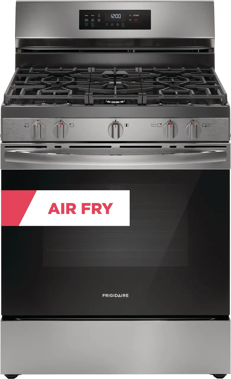 FCRG3083AS Frigidaire 5.1 Cu Ft Single Oven Gas Range - Stainless Steel-2