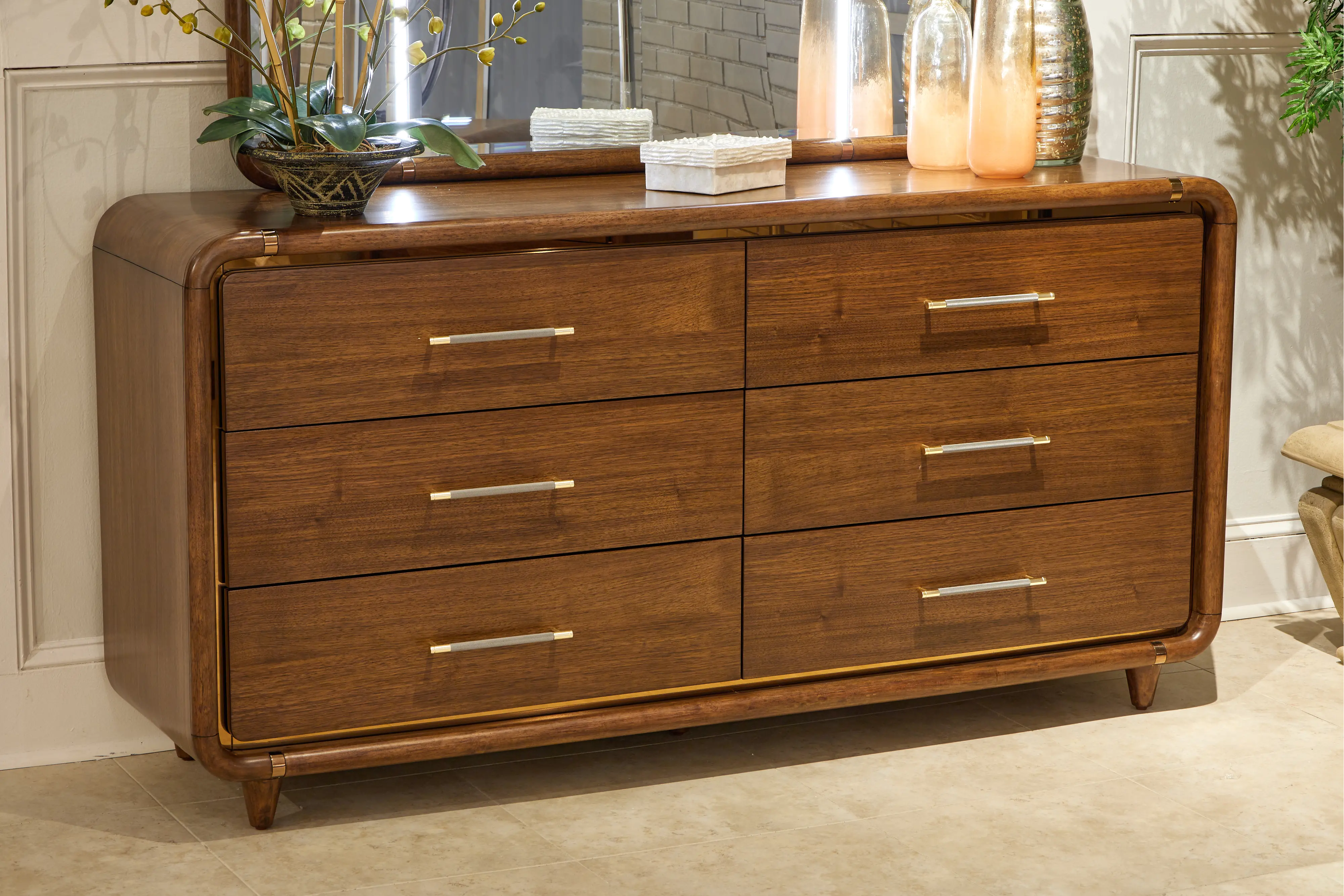 Mason Park Umber Brown Dresser-2