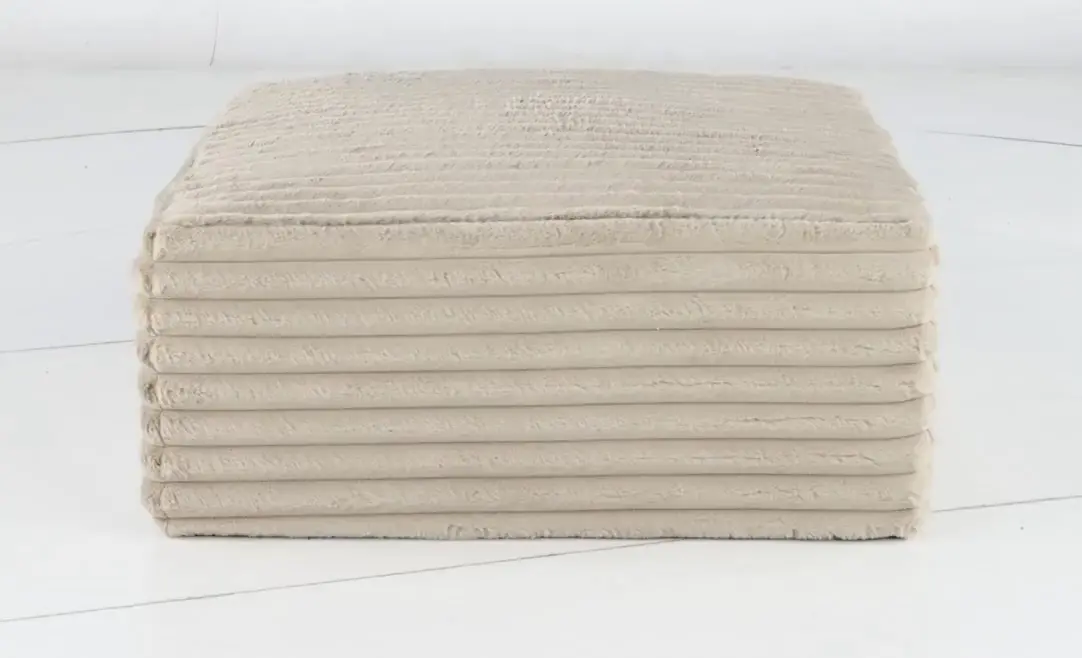 Caspian Beige Ottoman-5
