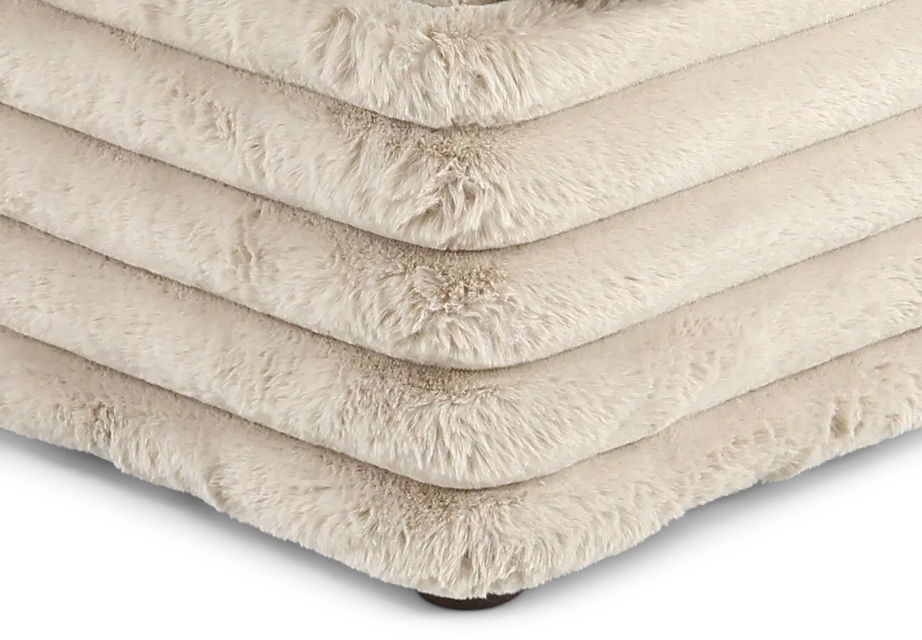 Caspian Beige Ottoman-2