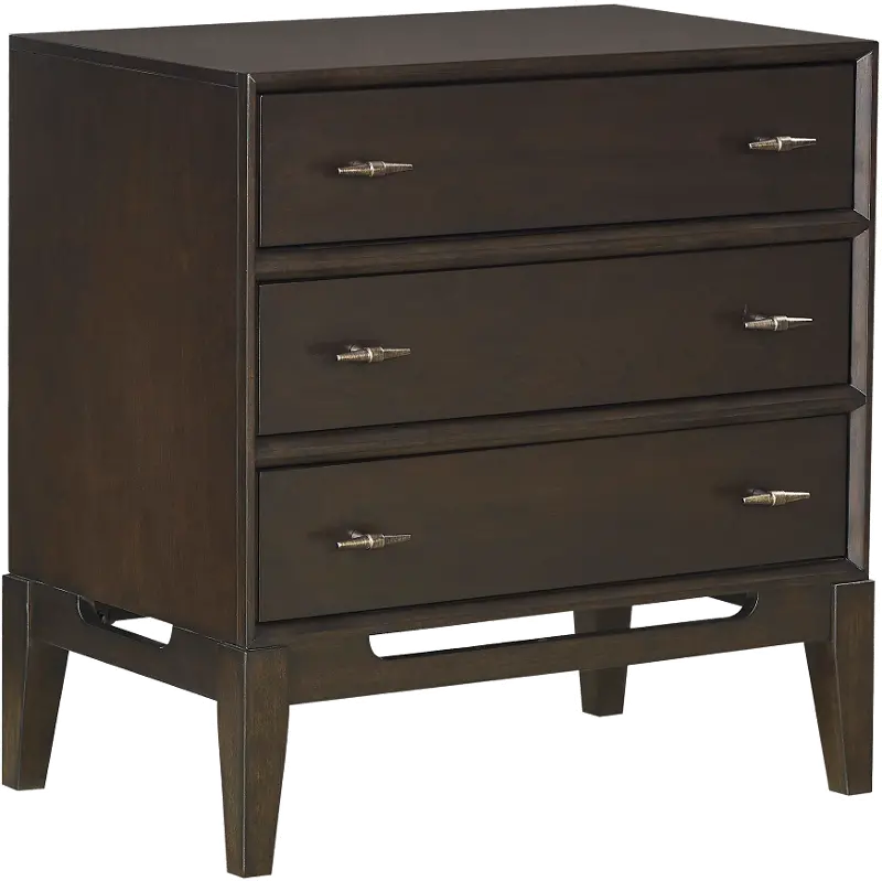 Sutton Dark Brown Nightstand