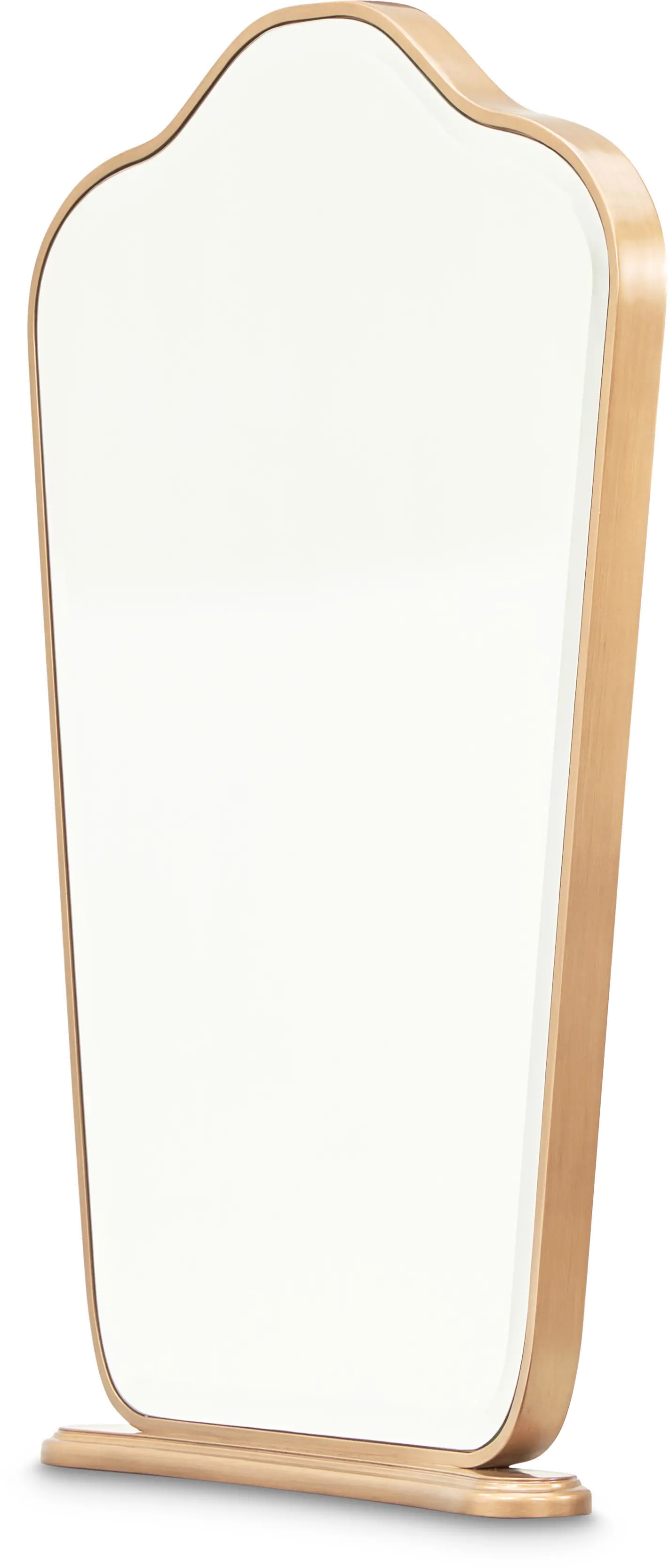 Camellia Antique Gold Vanity Mirror-3
