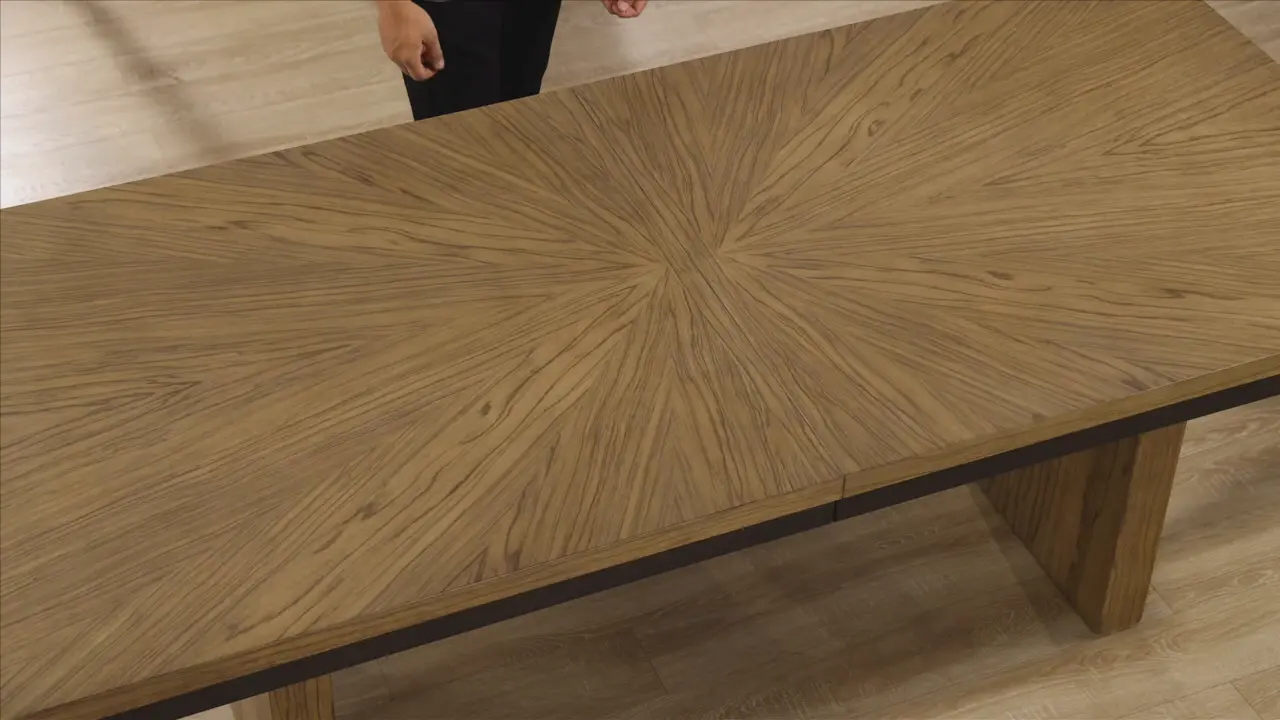 Roatan Natural Pine Dining Table-8