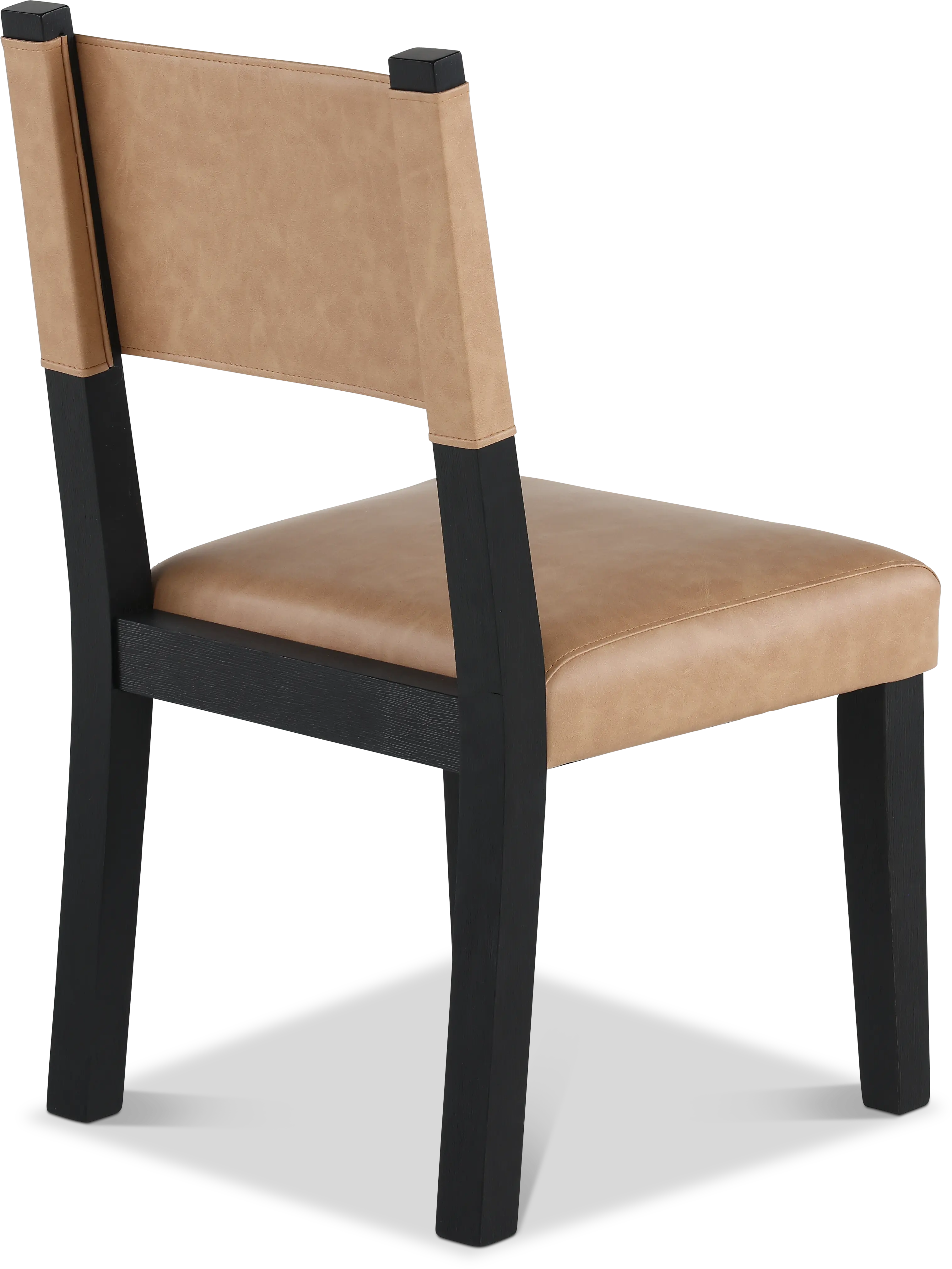 Aubrey Tan and Black Dining Chair-7