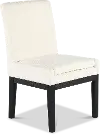 Aubrey White Upholstered Dining Chair