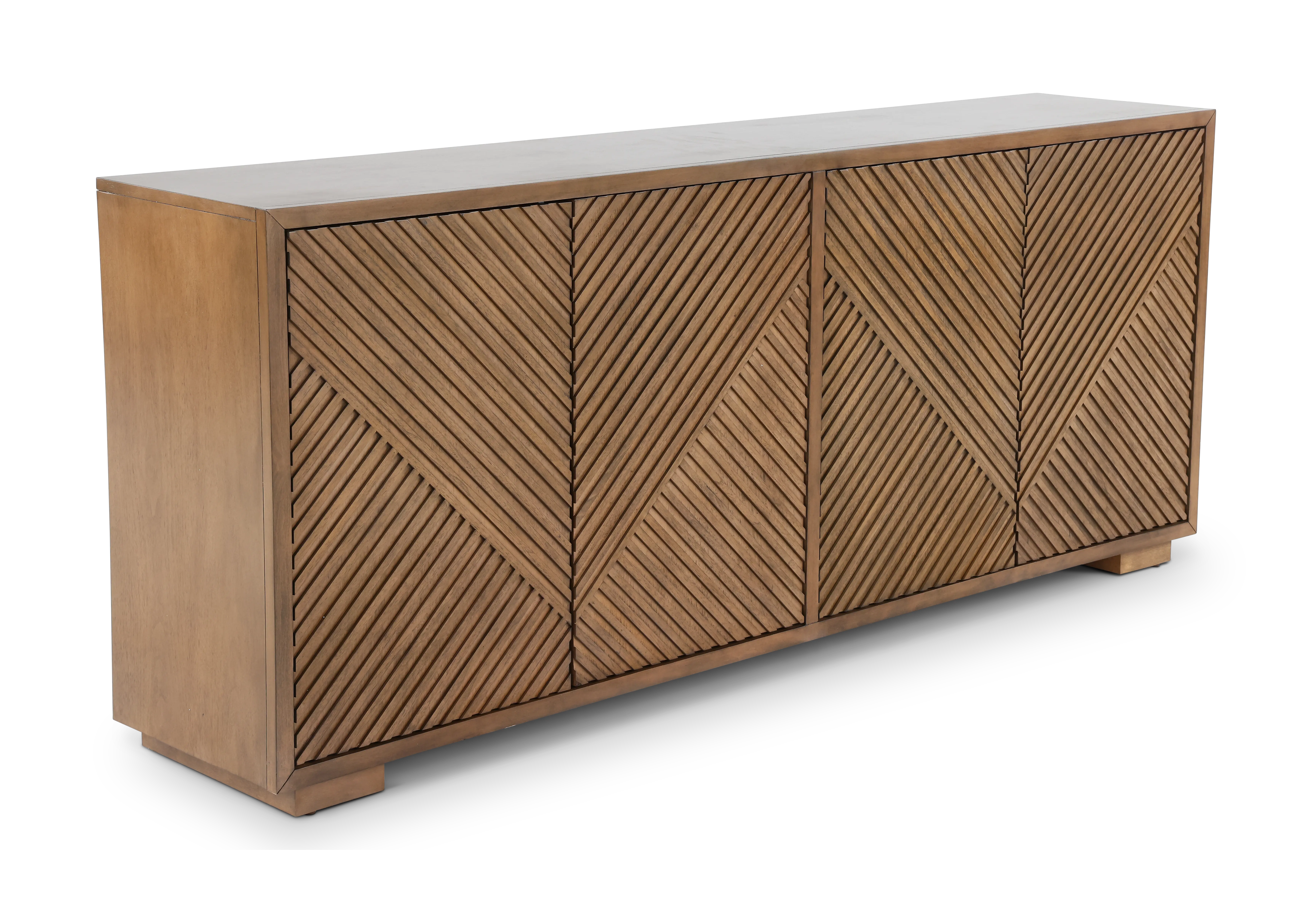 214-TV82 Easton Brown 82  TV Stand-4