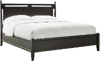 Sutton Dark Brown California King Panel Bed