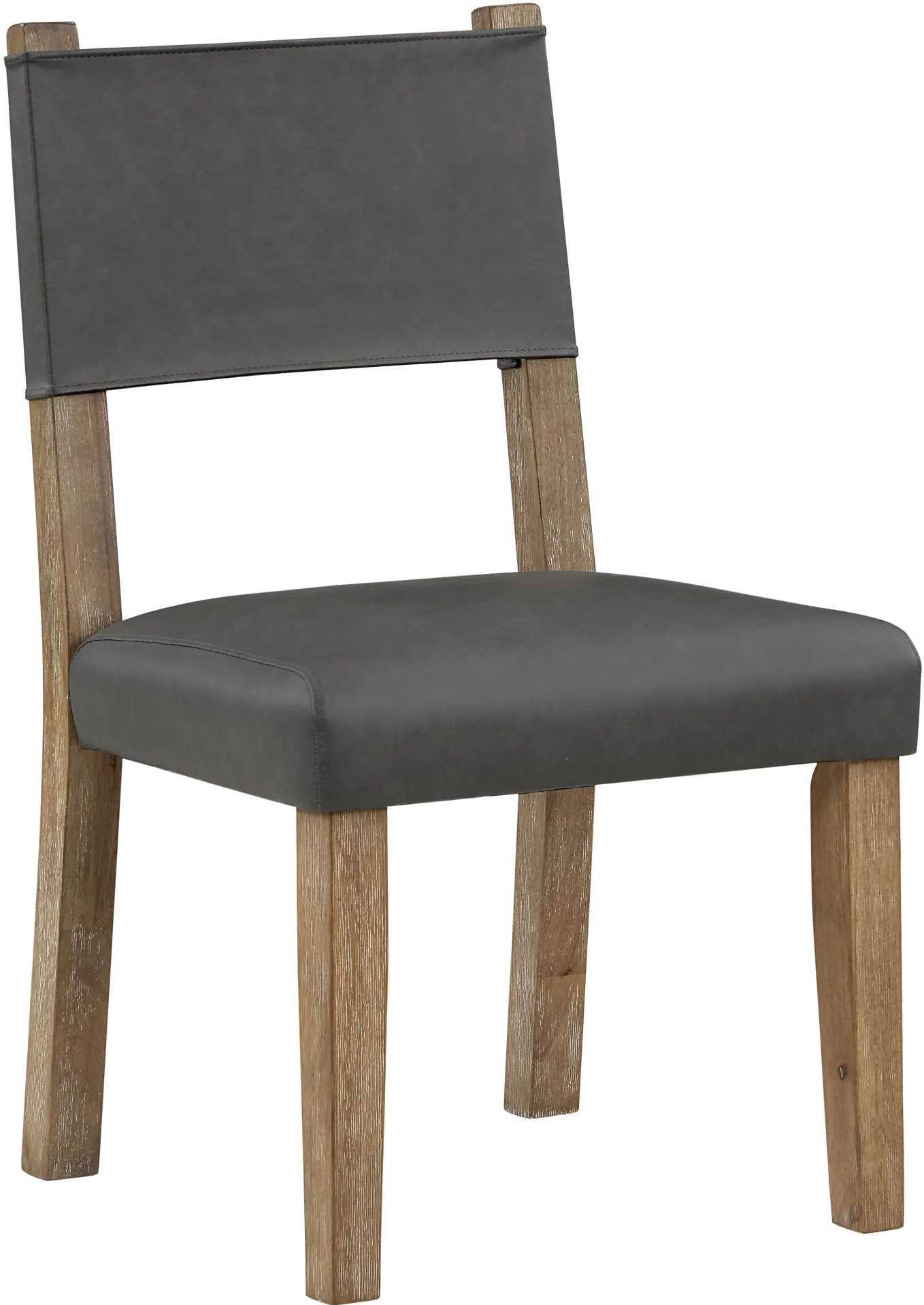 Aubrey Driftwood and Gray Dining Chair-1