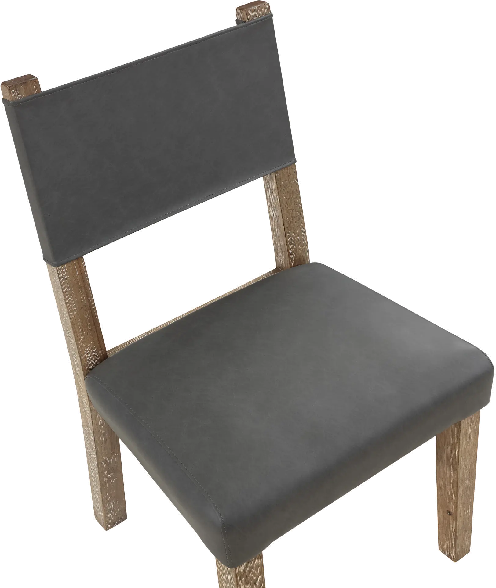 Aubrey Driftwood and Gray Dining Chair-4