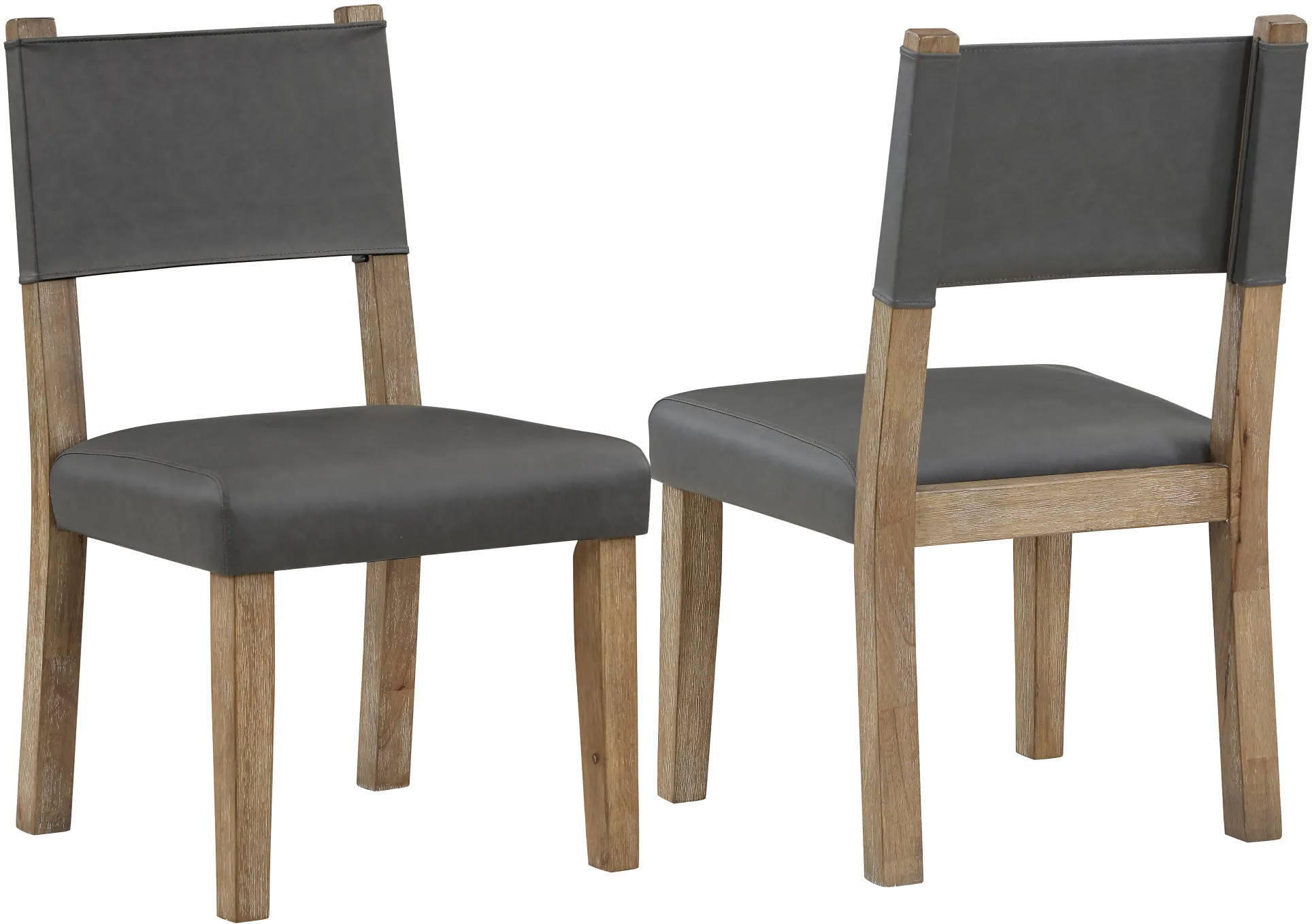 Aubrey Driftwood and Gray Dining Chair-8