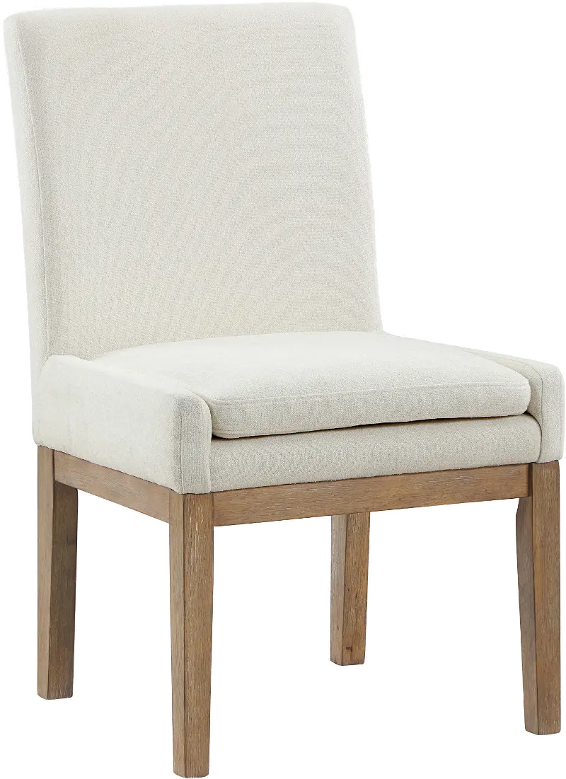 Aubrey White Upholstered Dining Chair