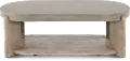 674-OT1011 Affinity Faux Concrete Coffee Table