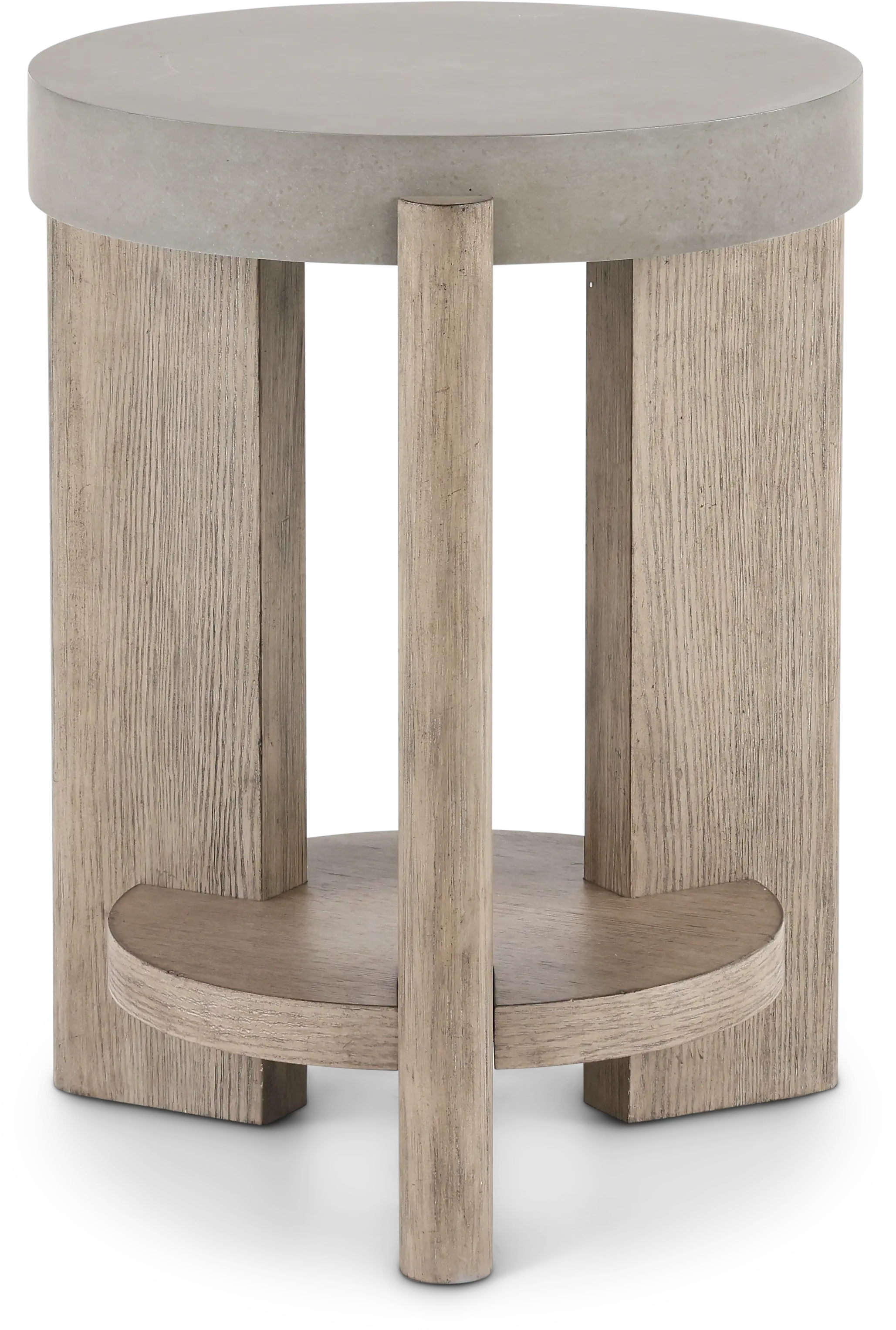 674-OT1021 Affinity Faux Concrete Chairside Table-4