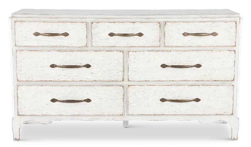 Americana Cream White Dresser