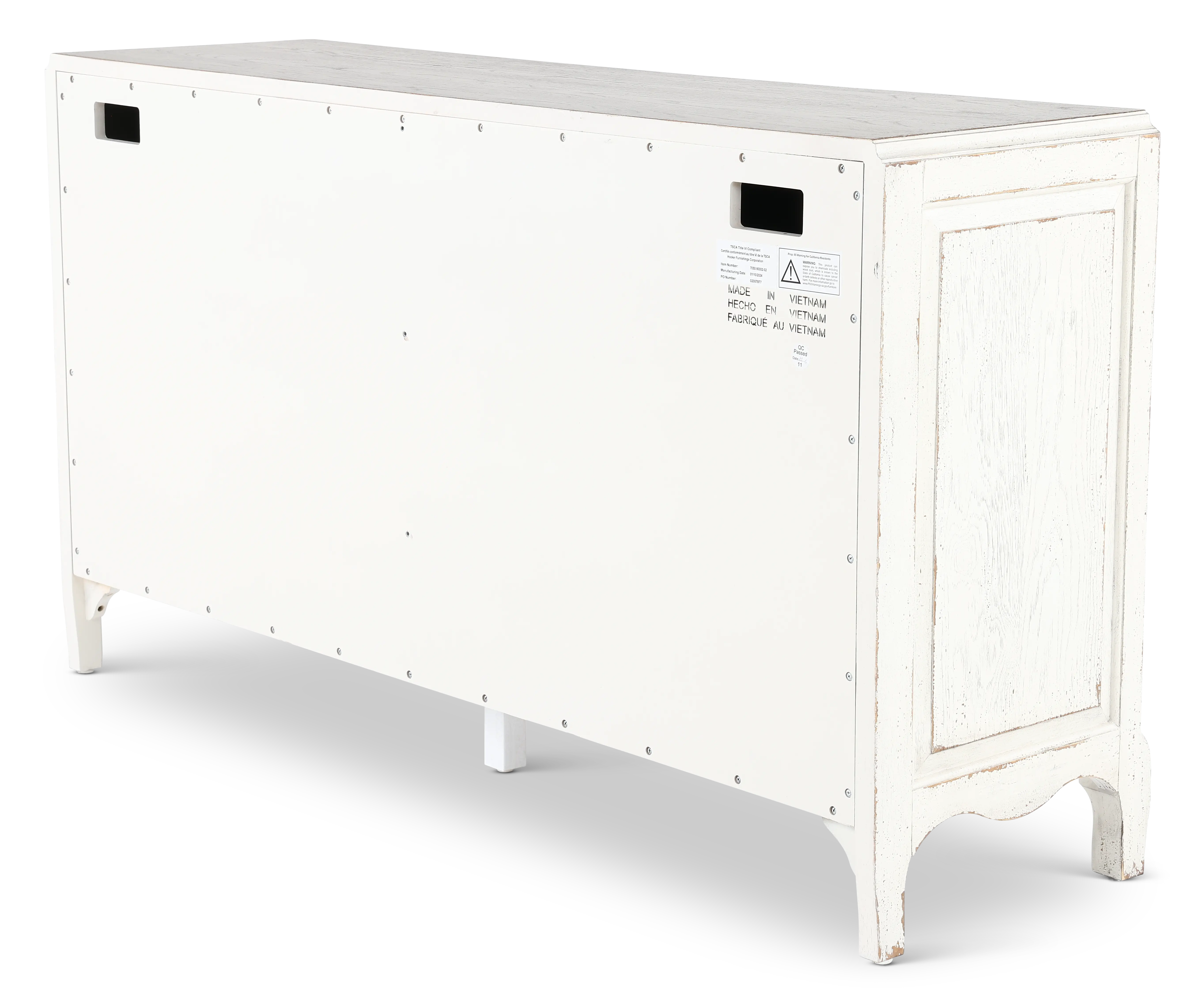 7050-90002-02 Americana Cream White Dresser-5
