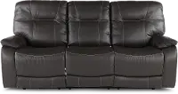 Axel Ozone Black Power Reclining Sofa