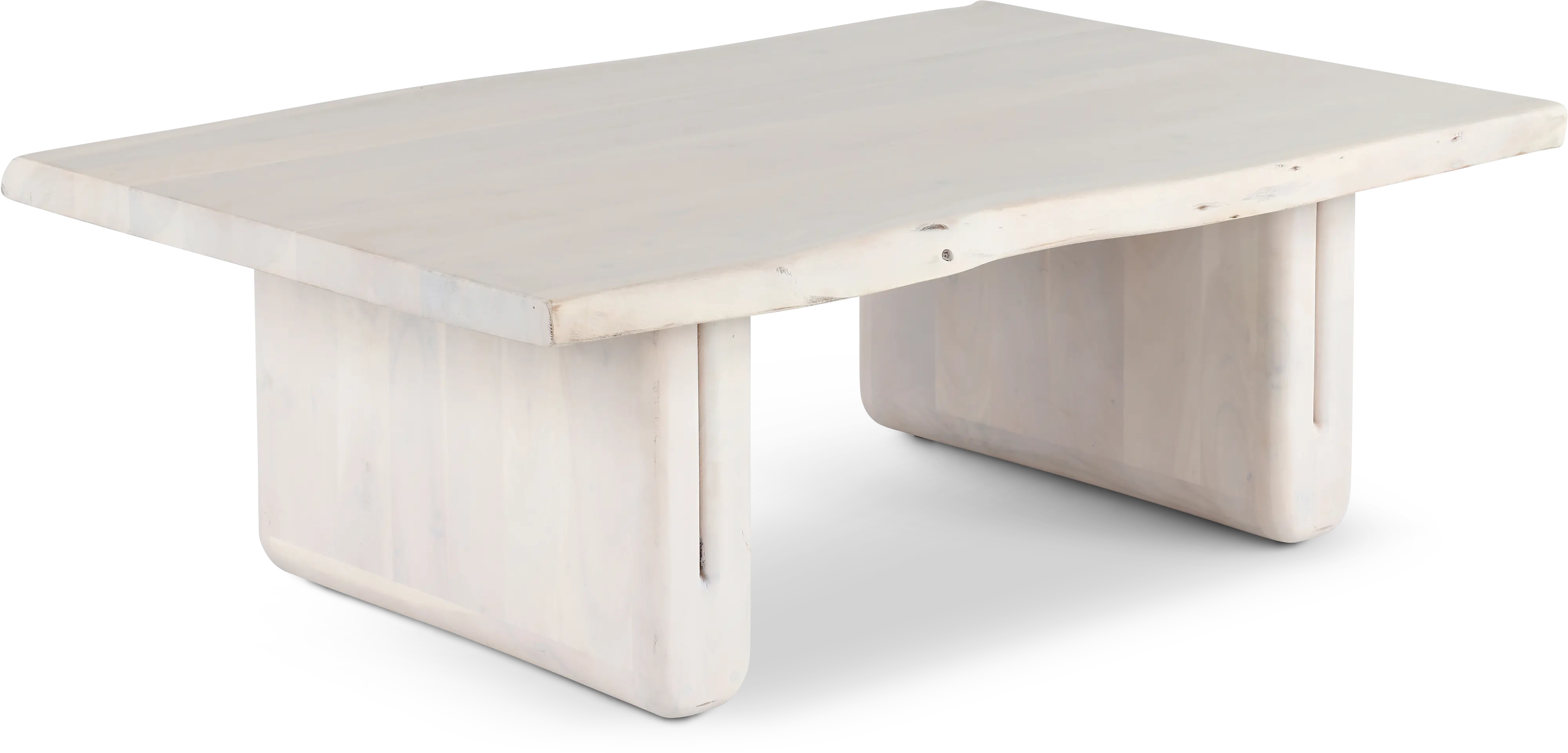 6002-100TB-CKTL Nadia Bleached Whitewash Coffee Table-1