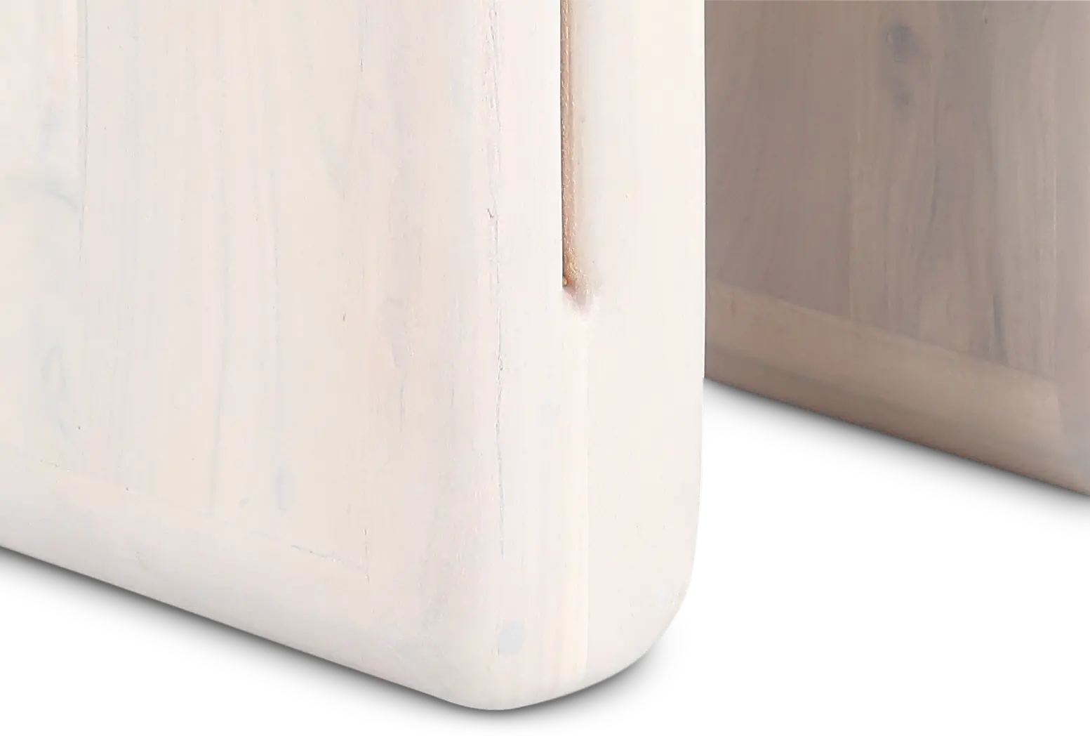 Nadia Bleached Whitewash End Table-6