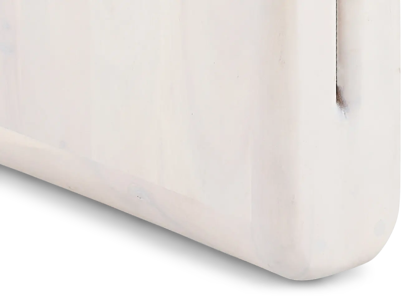 Nadia Bleached Whitewash Console Table-5