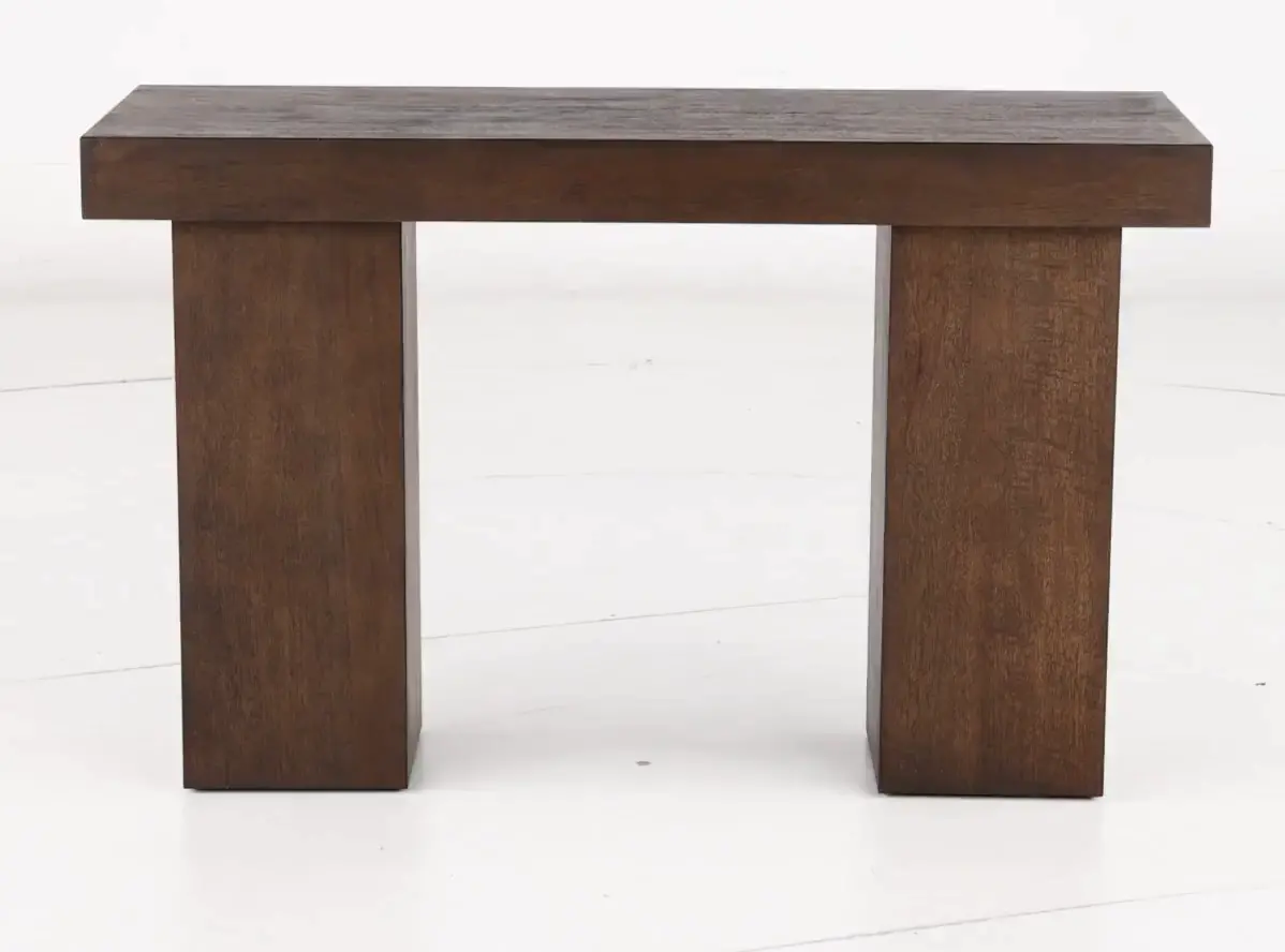 Padula Mango Brown Sofa Table-4