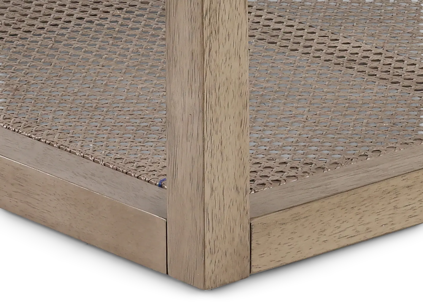 Calum Glass and Cane Coffee Table-5