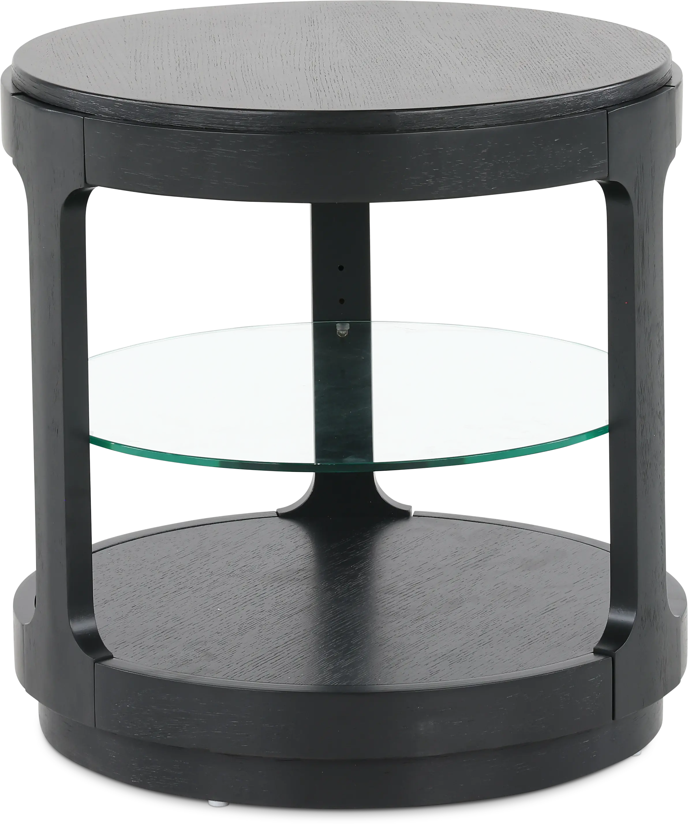 Loft Black End Table-1