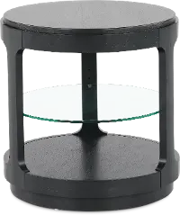 Loft Black End Table
