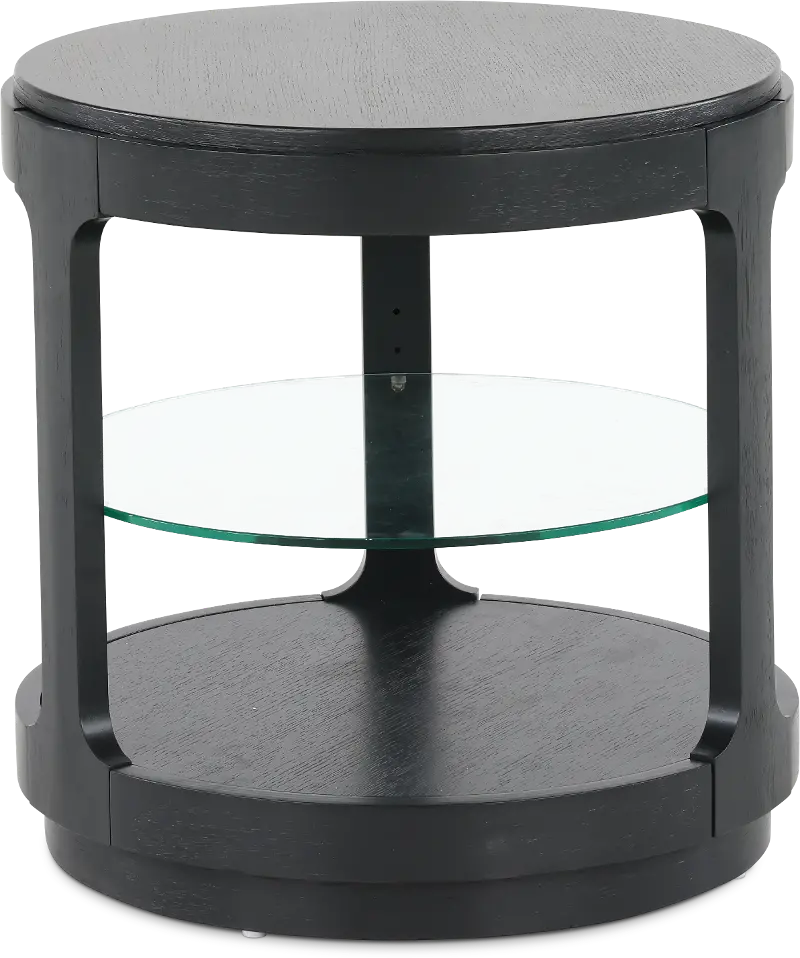 Loft Black End Table