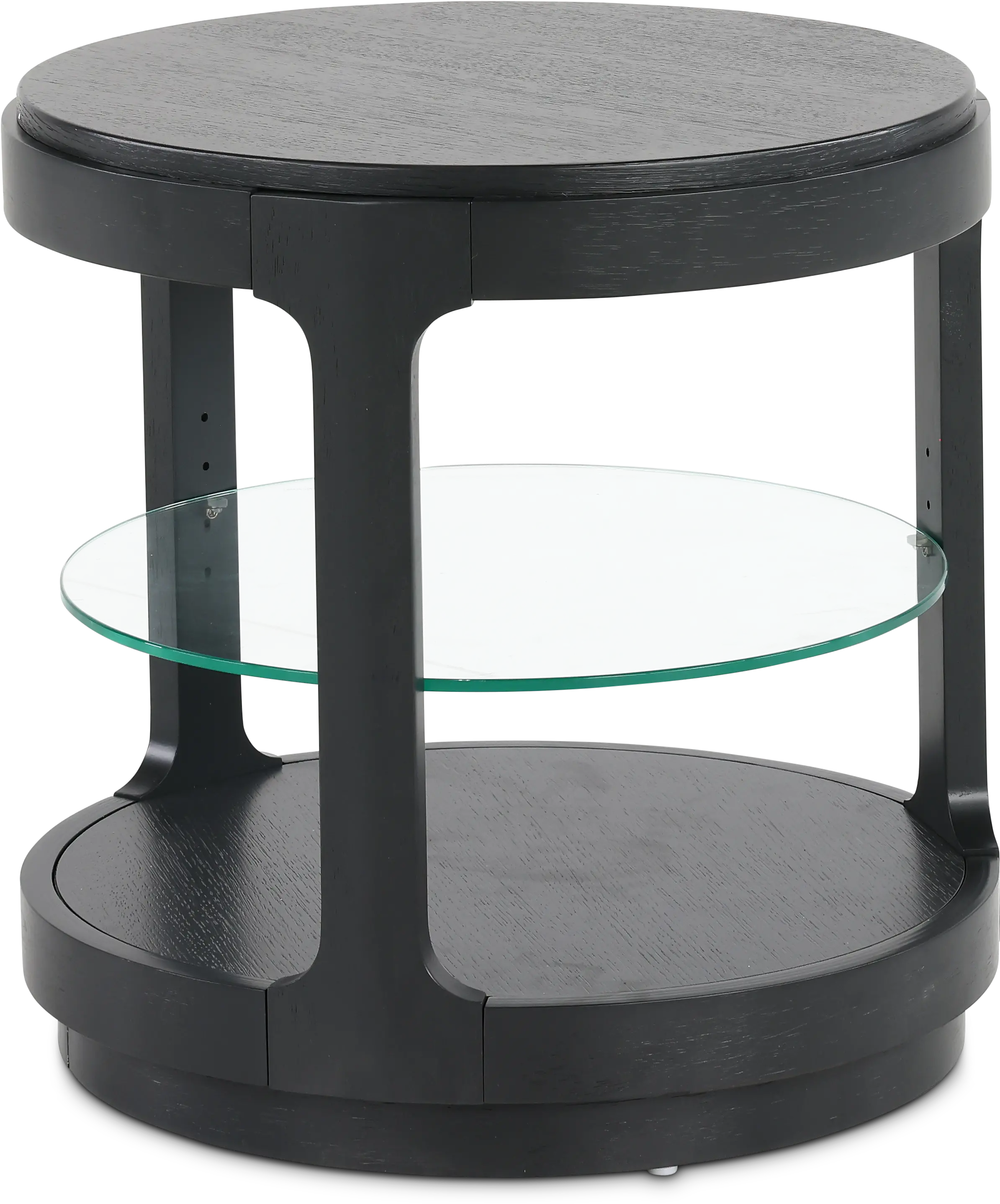 Loft Black End Table-2