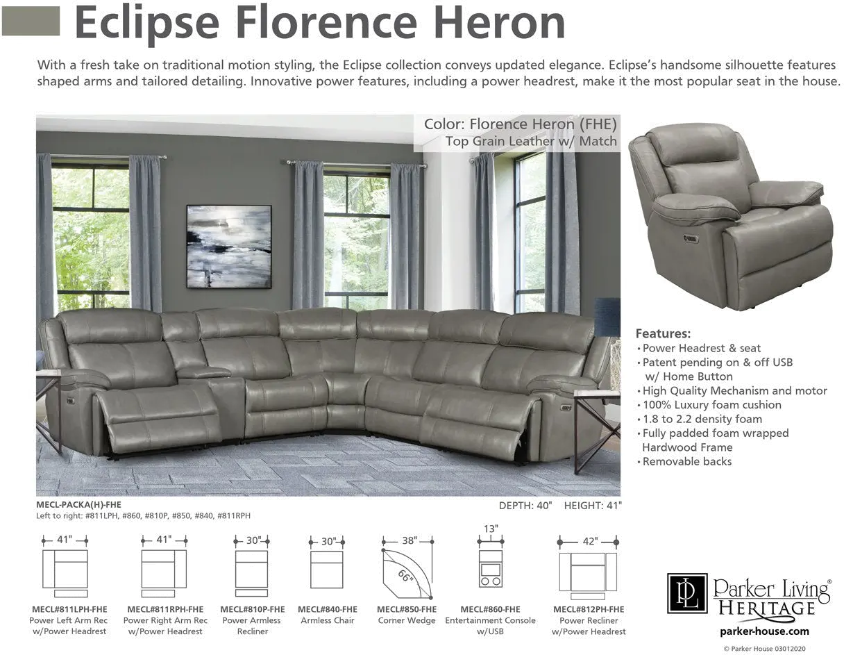 Eclipse Florence Heron Power Recliner-7