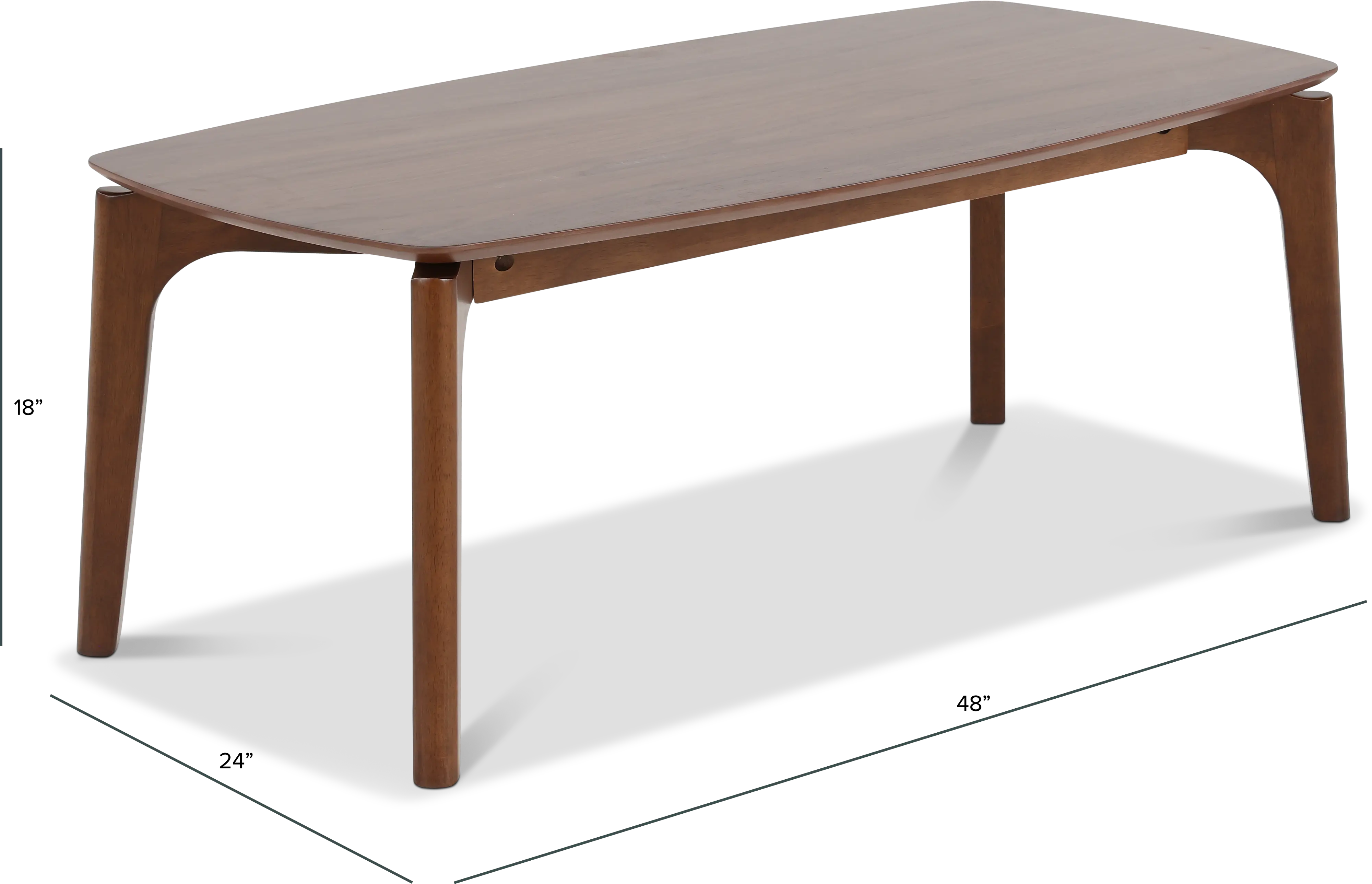 Uptown Walnut Coffee Table-3