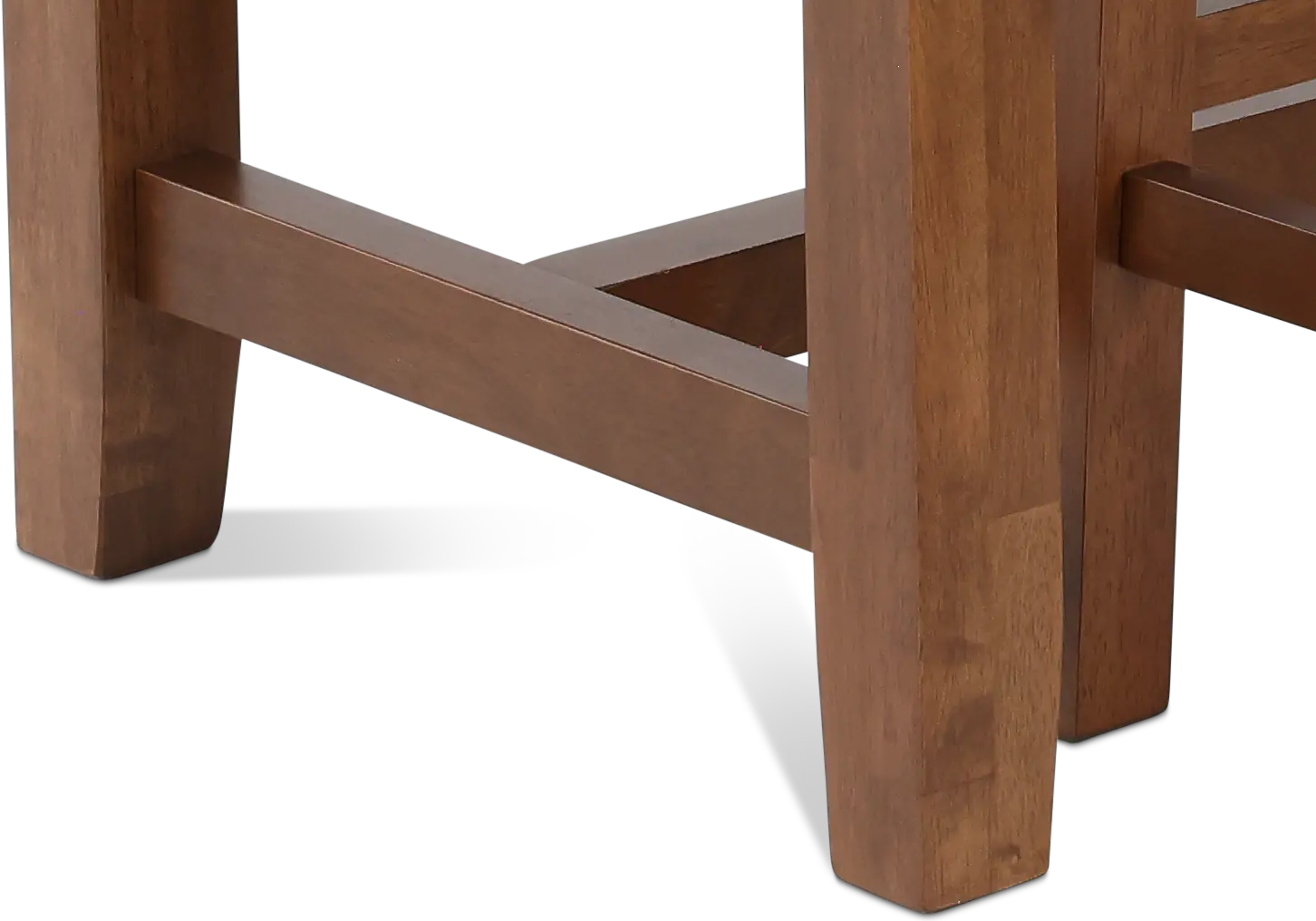 Uptown Walnut Sofa Table and Stool Set-8