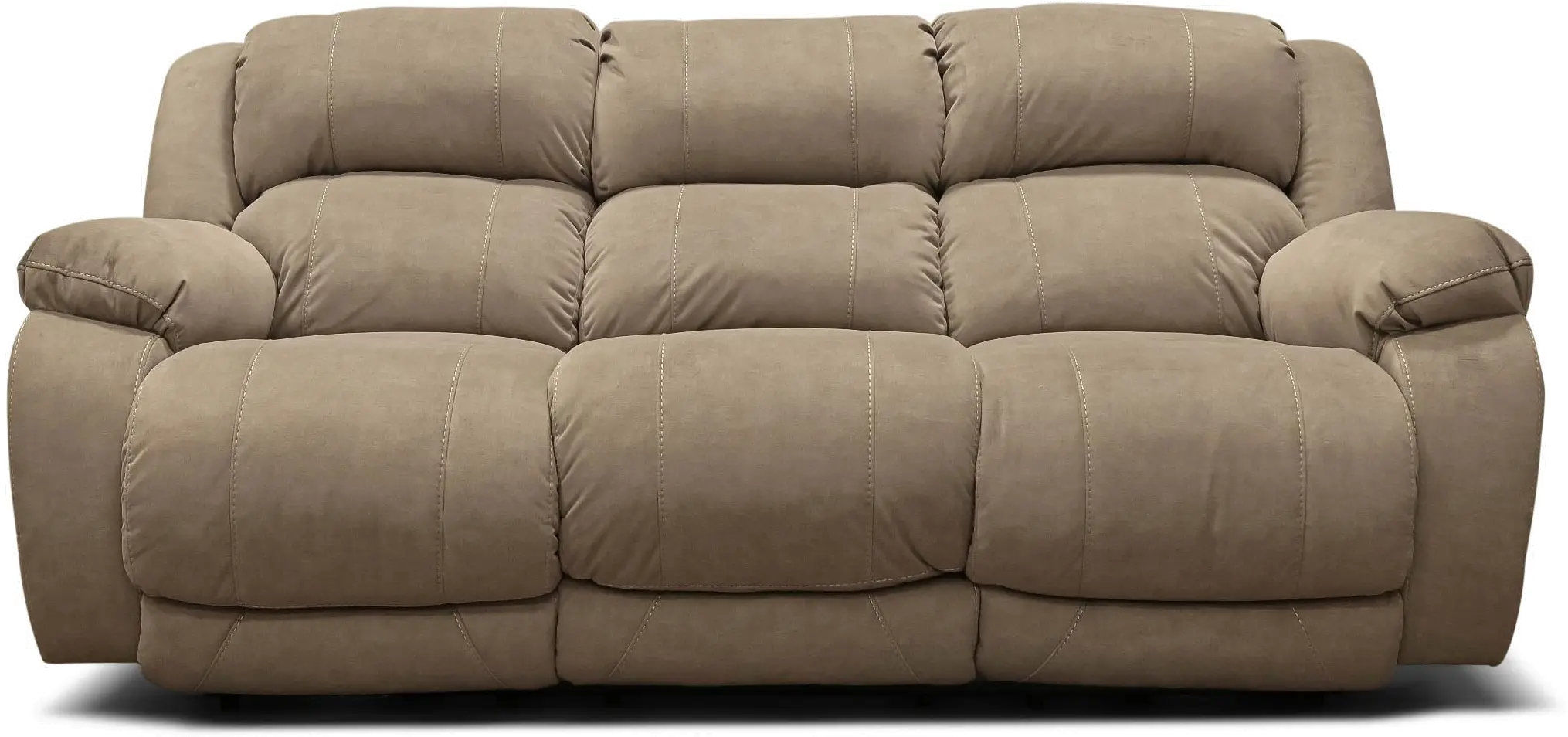 Port Arthur Khaki Power Reclining Sofa-1