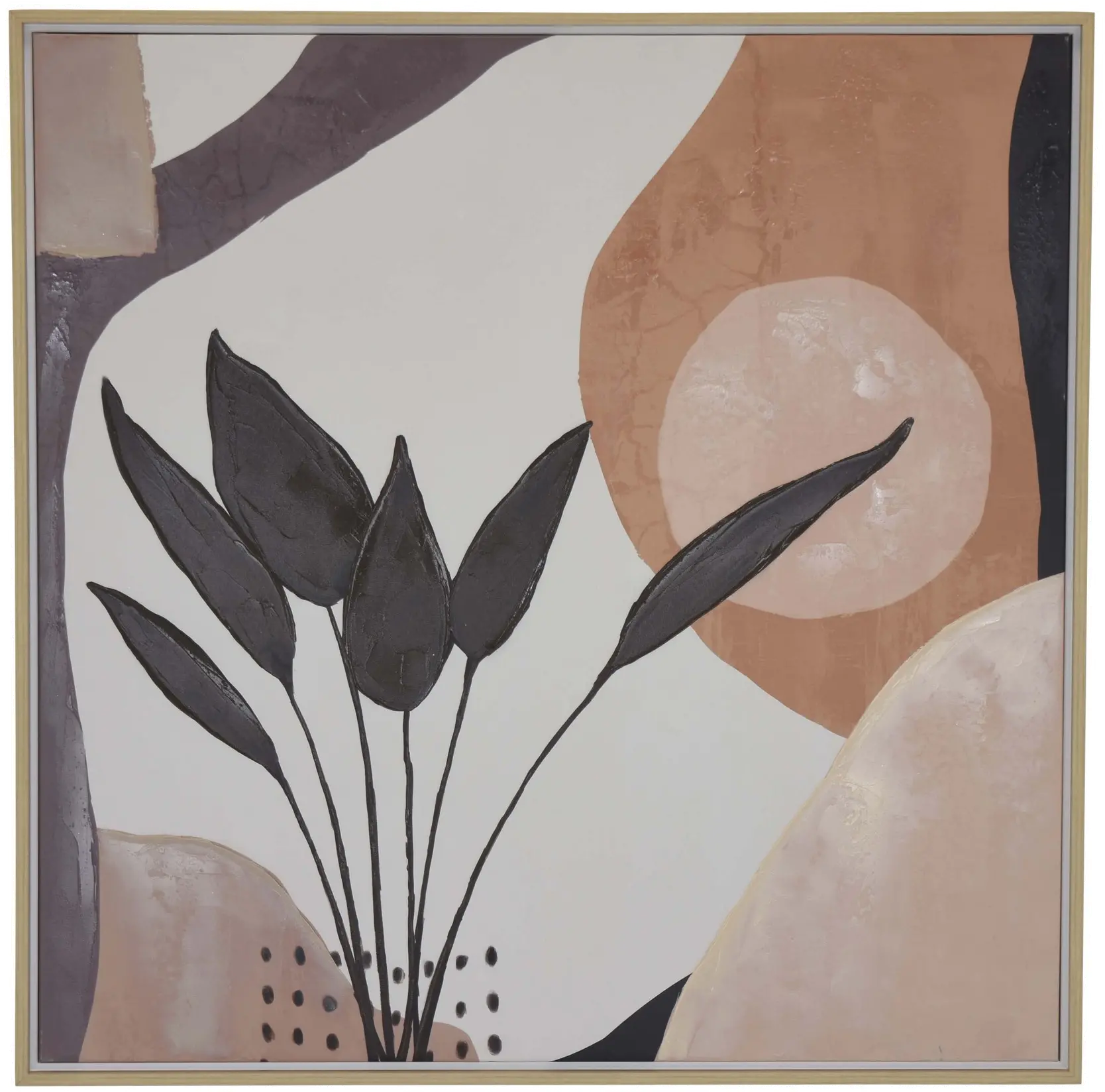 Oil Painting On Canvas With Frame-1