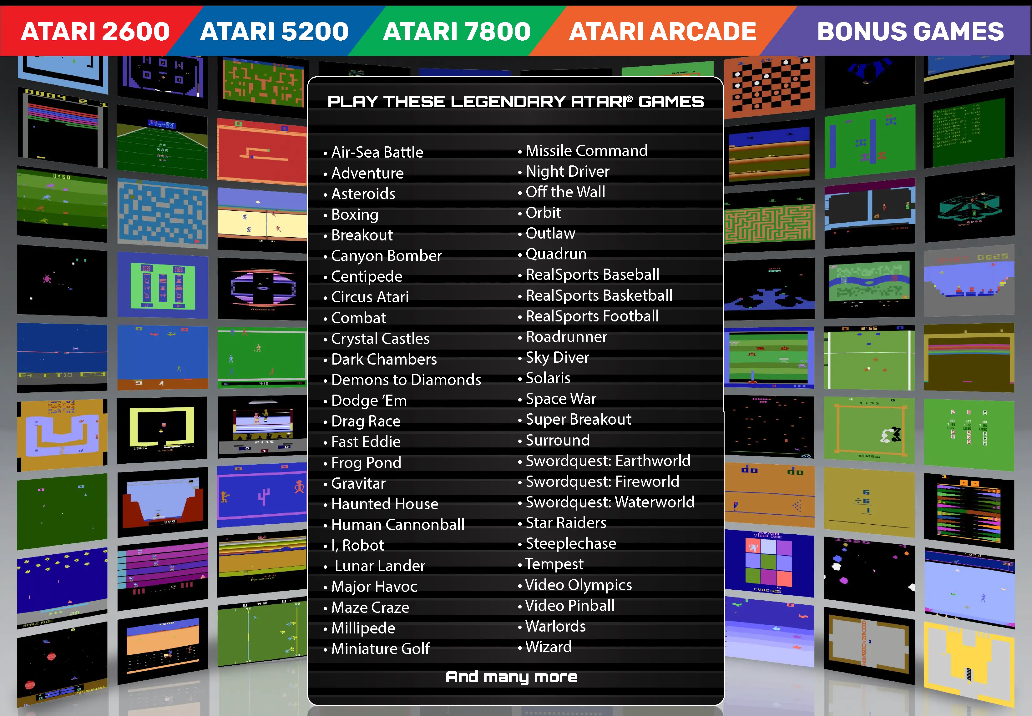 My Arcade Atari Gamestation Pro Retro Video Game System-6