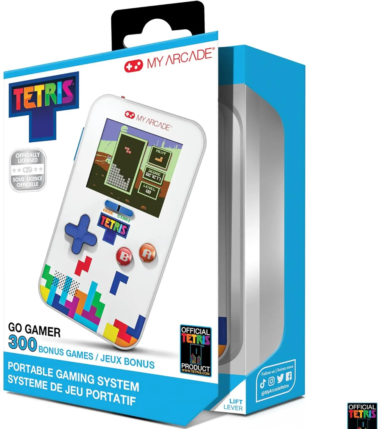 My Arcade Tetris Pocket Player Pro Portable Game System-3