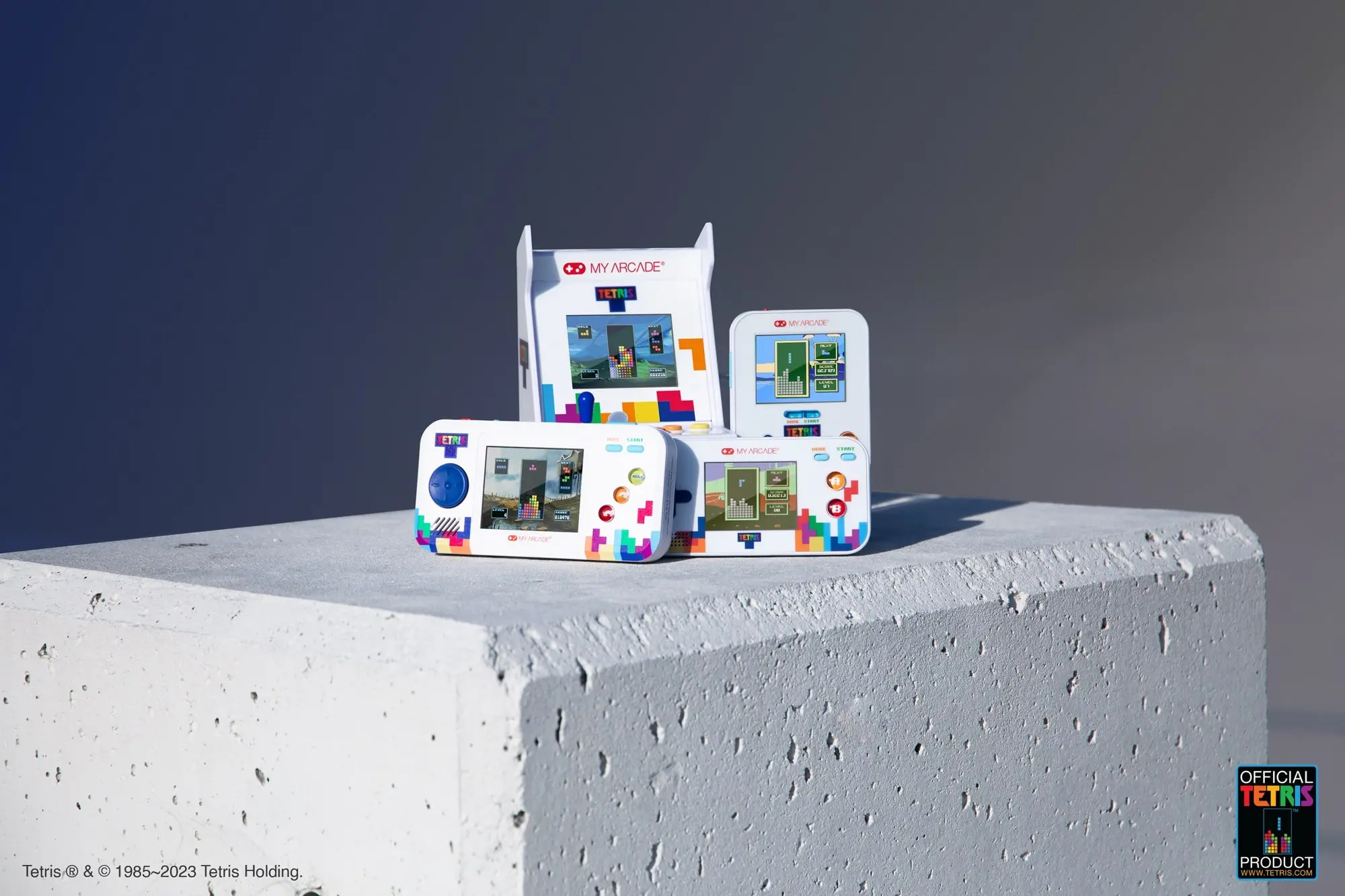 My Arcade Tetris Pocket Player Pro Portable Game System-6