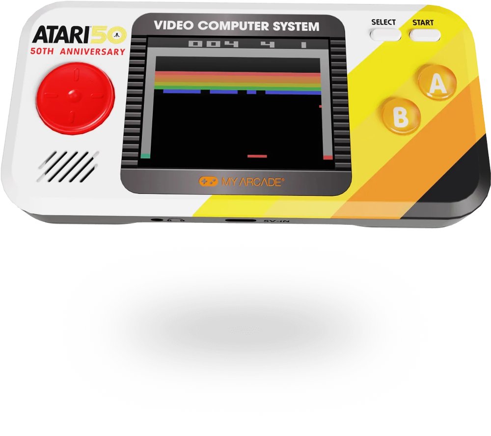 My Arcade Atari Pocket Player Pro Portable Gaming System