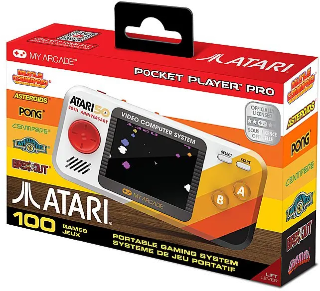 My Arcade Atari Pocket Player Pro Portable Gaming System-4