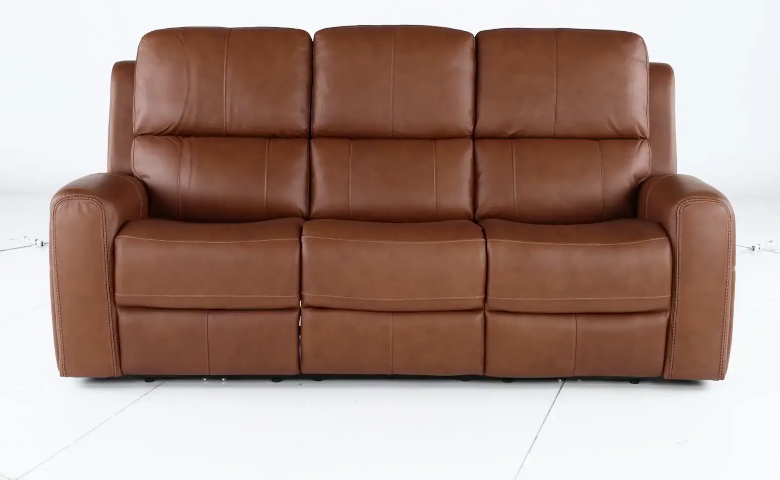 Linden Caramel Power Reclining Sofa with Power Headrests-5