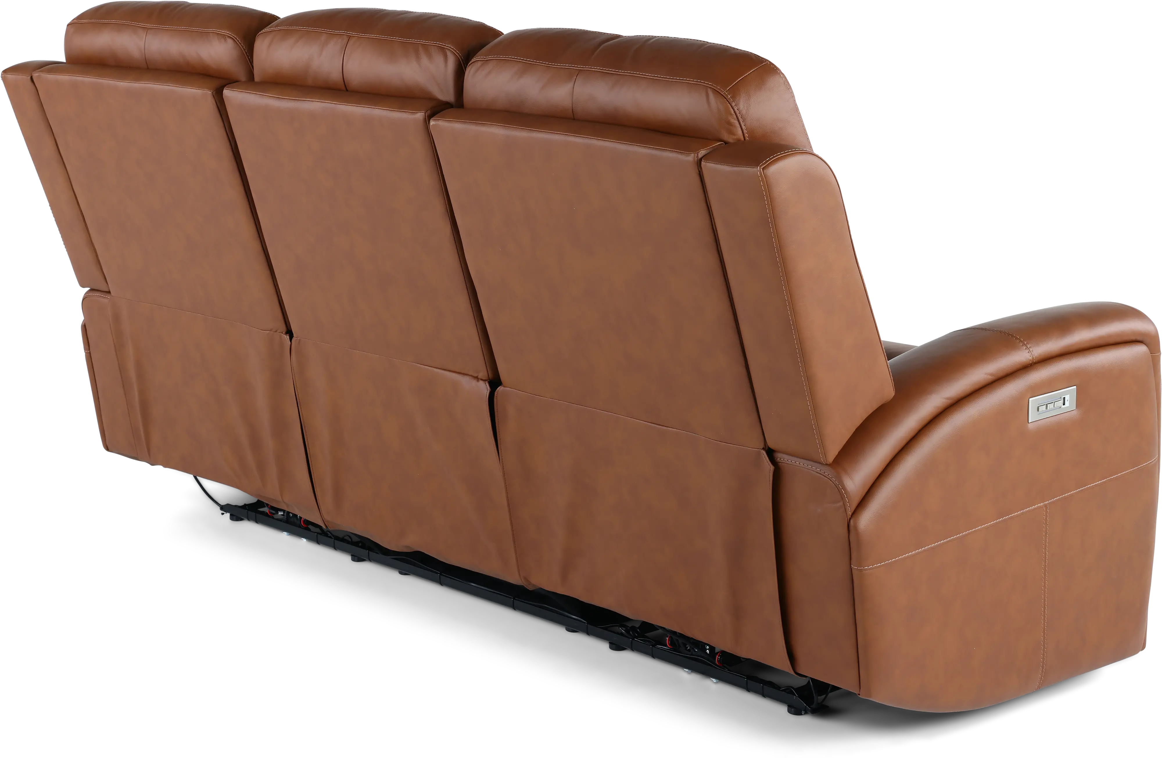 Linden Caramel Power Reclining Sofa with Power Headrests-7