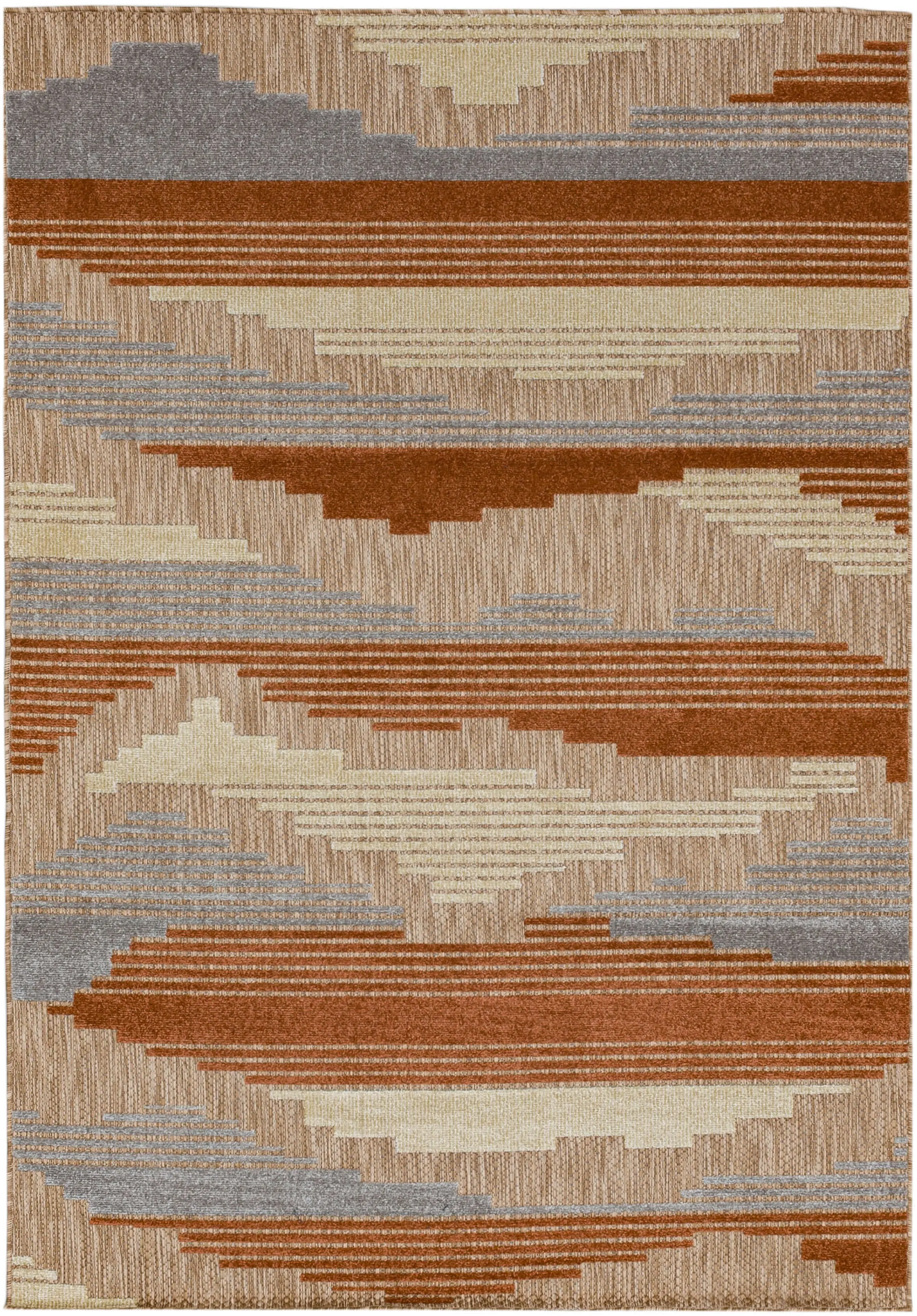 1265416/CABANA-6X Cabana 9 x 12 Fernandina Multicolor Indoor-Outdoor Patio Rug-1