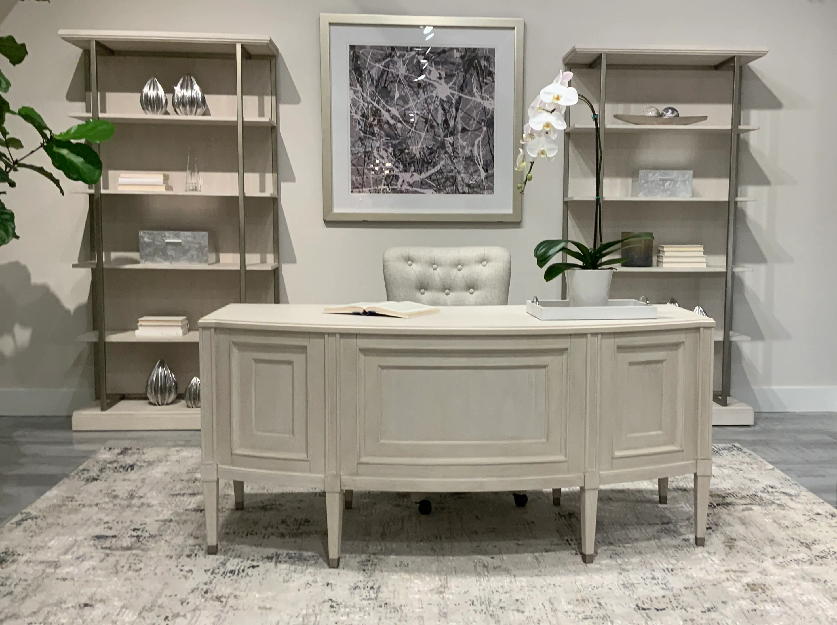 Maise Champagne Bookcase-2