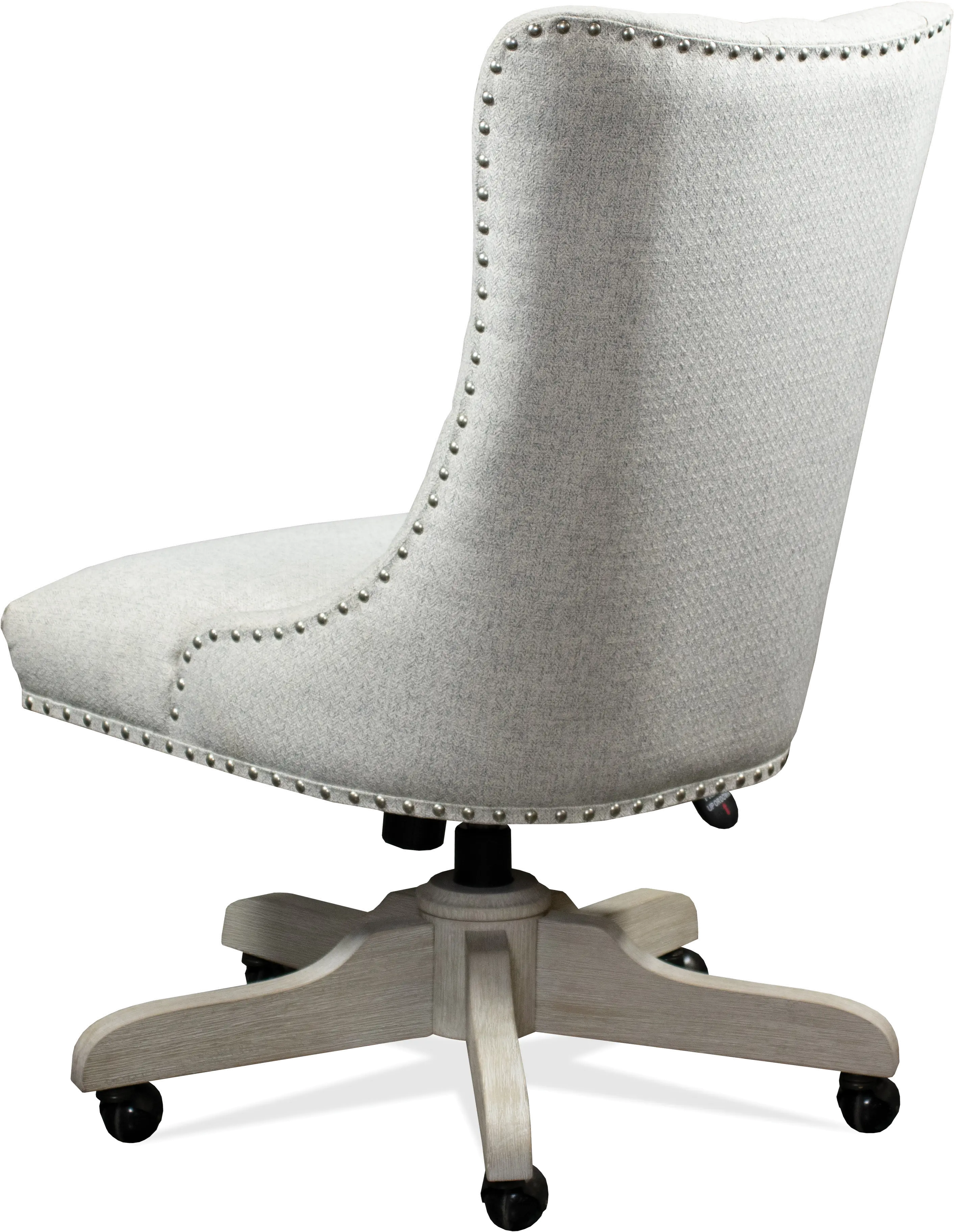 Maise Off White Desk Chair-3