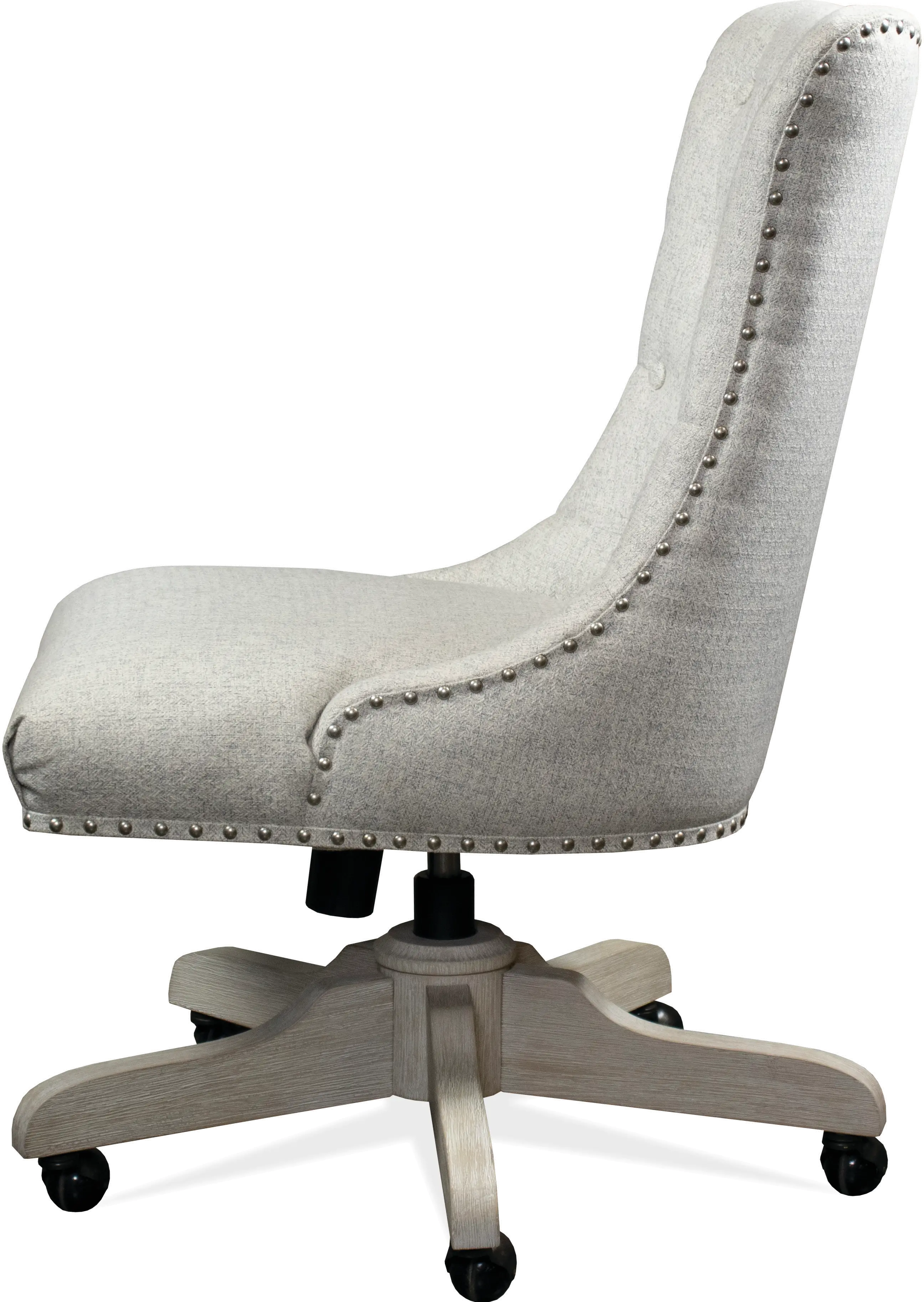 Maise Off White Desk Chair-5