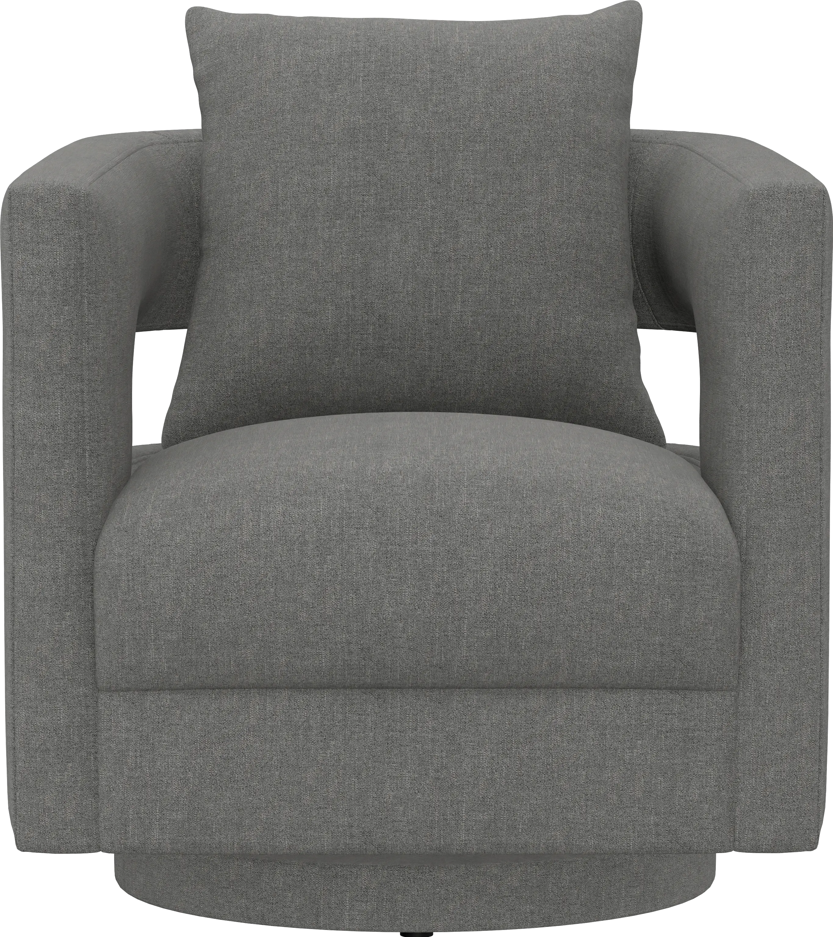 Jude Gray Swivel Accent Chair-1