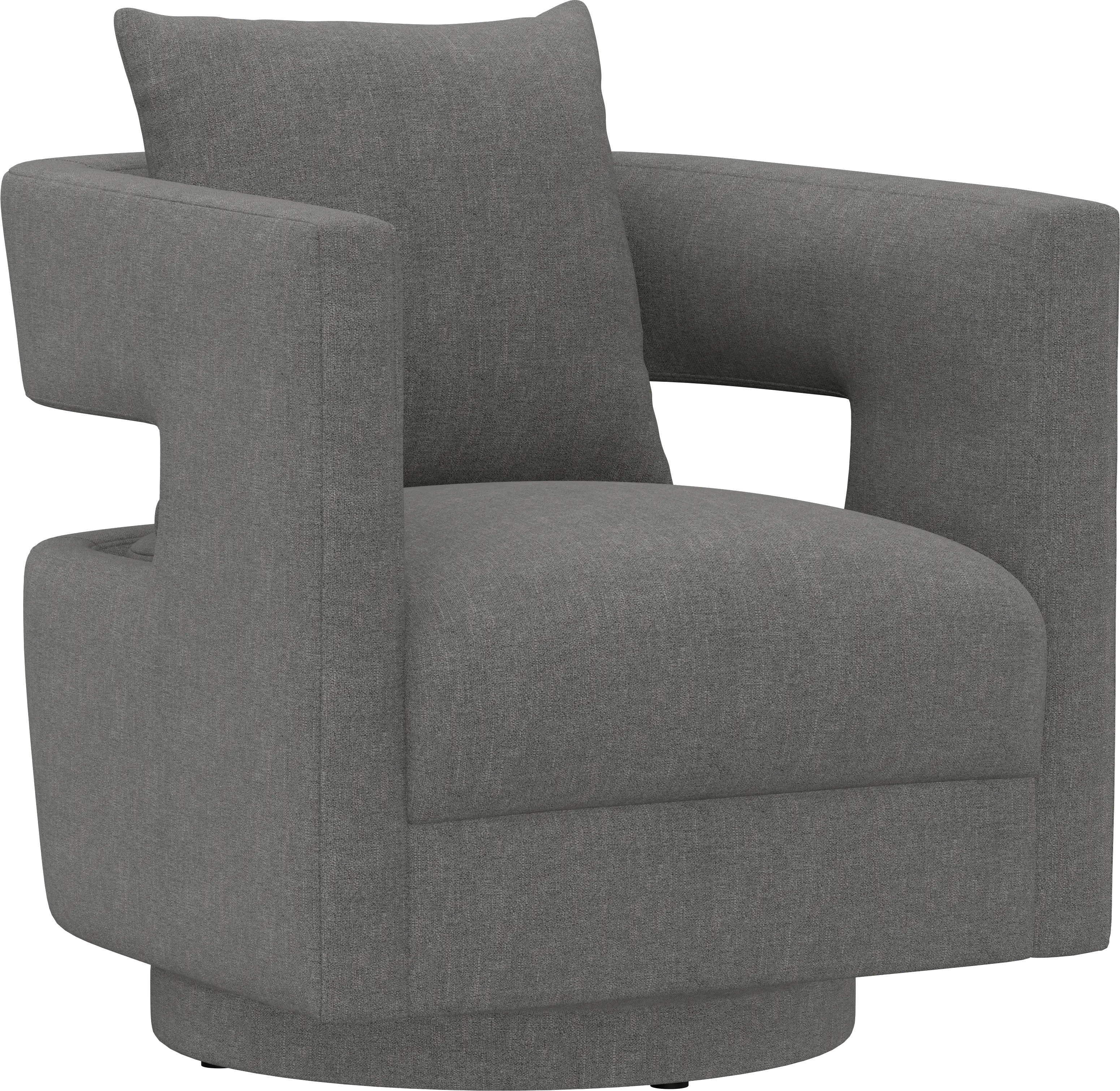 Jude Gray Swivel Accent Chair-2